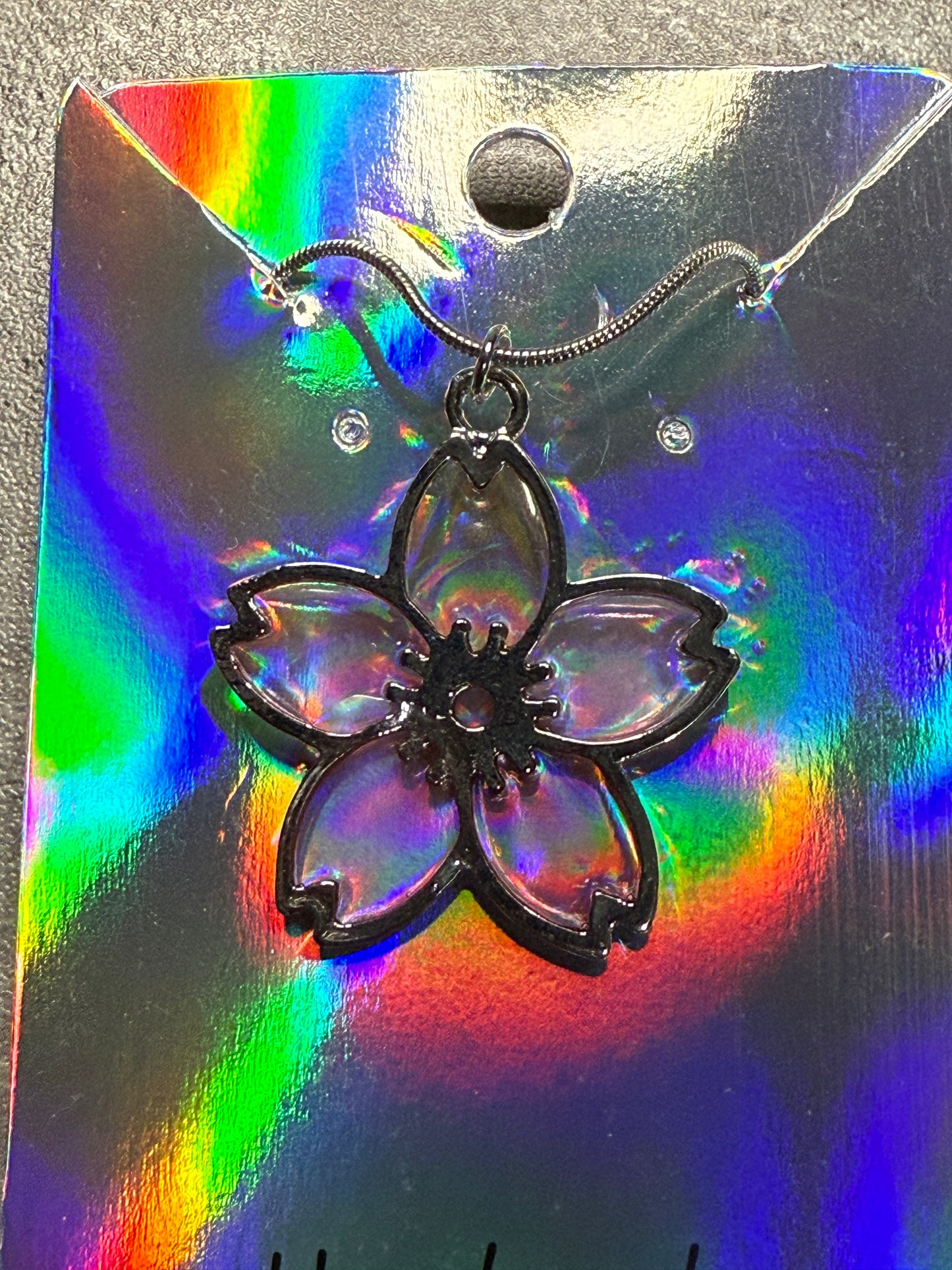 Sakura Blossom Pendant Necklace - Pink series