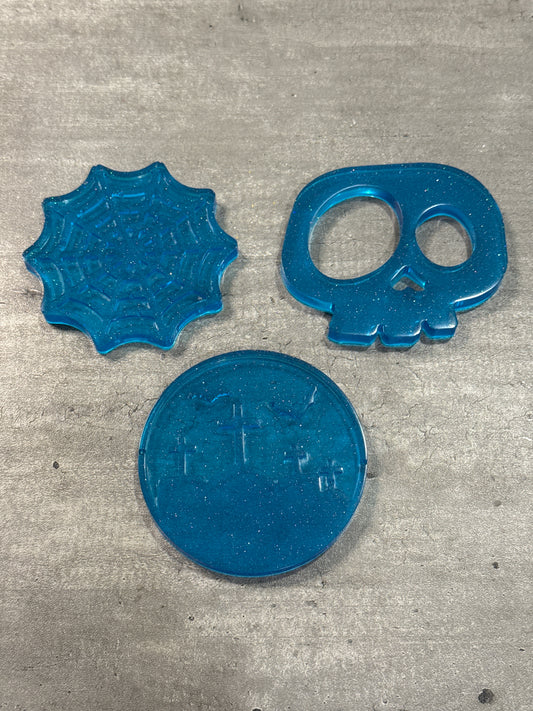 Small Halloween Coasters - Set of 3