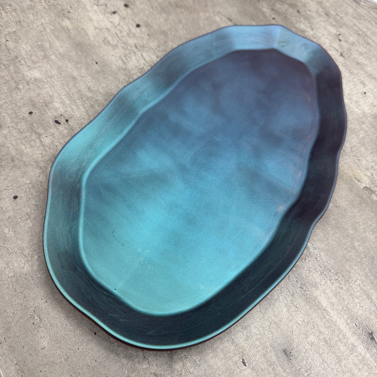 Midnight Lagoon Decorative Tray