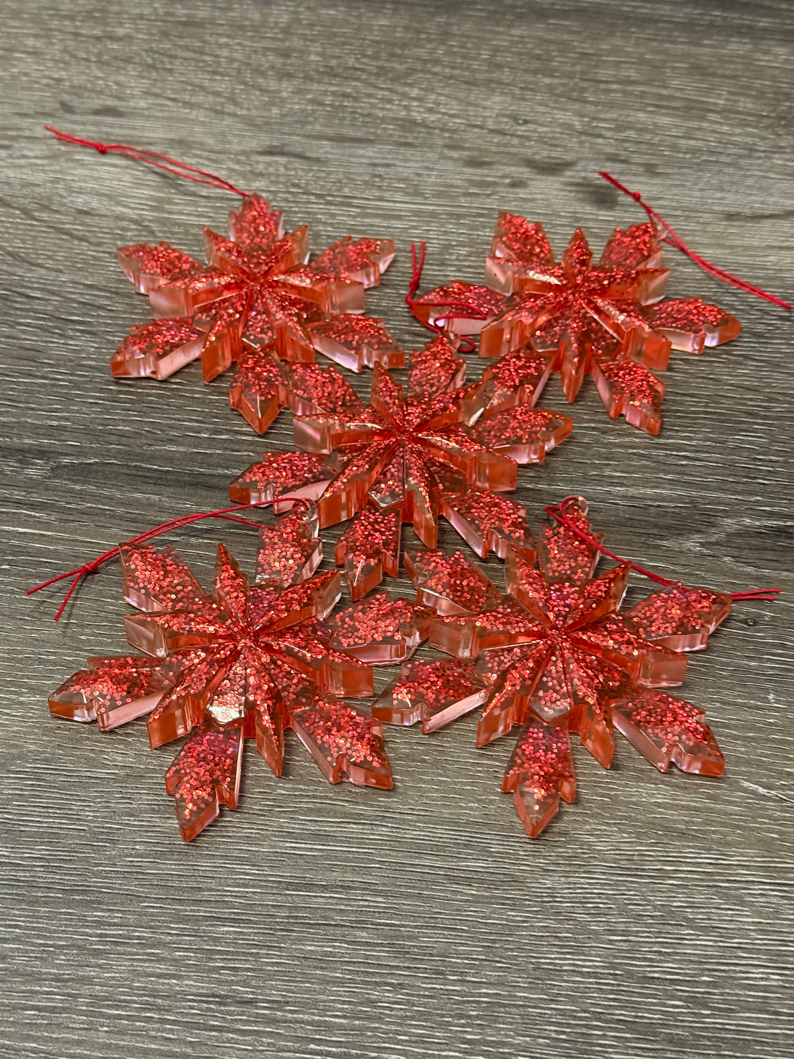 Snowflake Christmas Ornaments - Lg