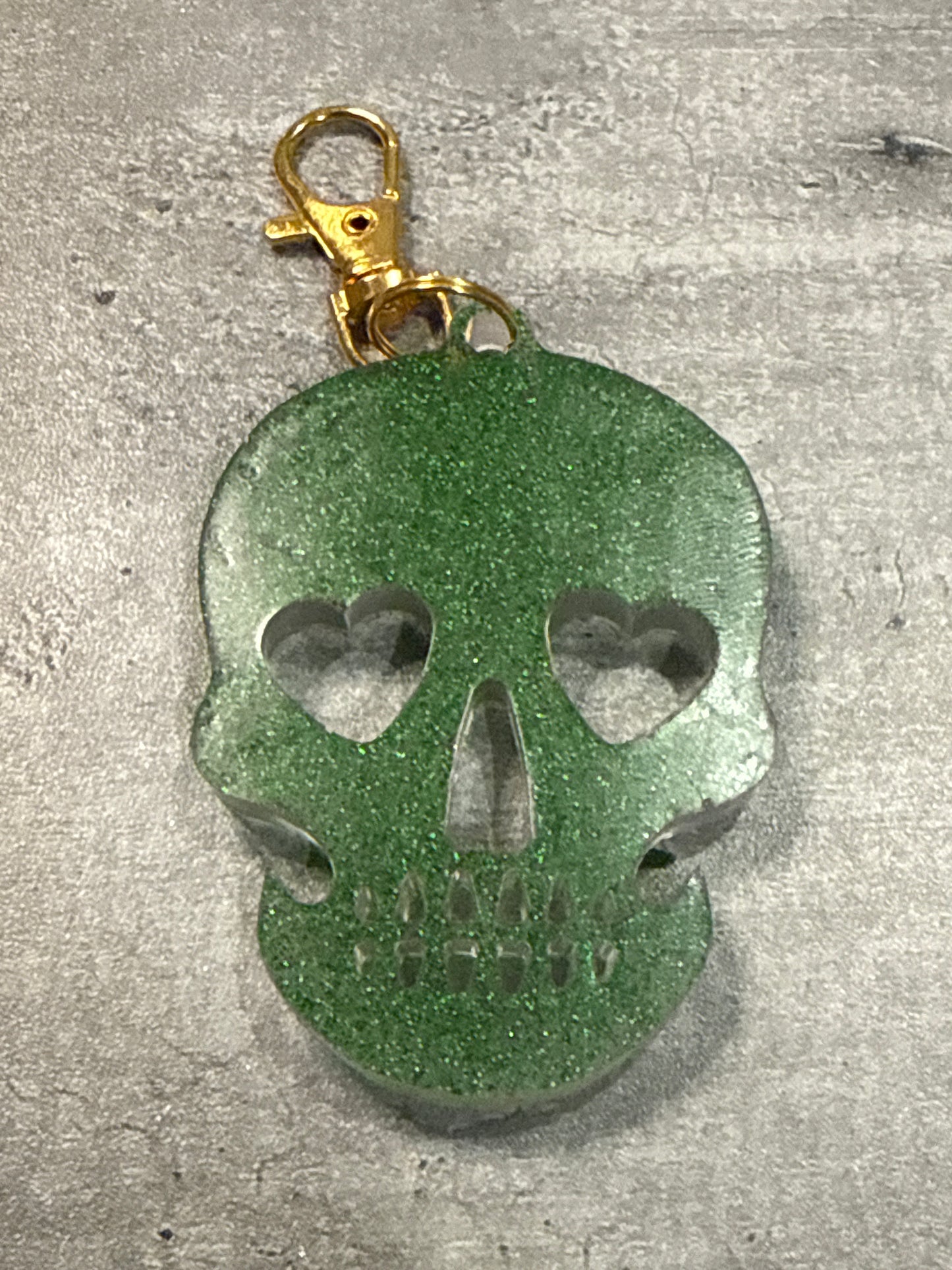 Halloween Resin Bag Charm and Keychain