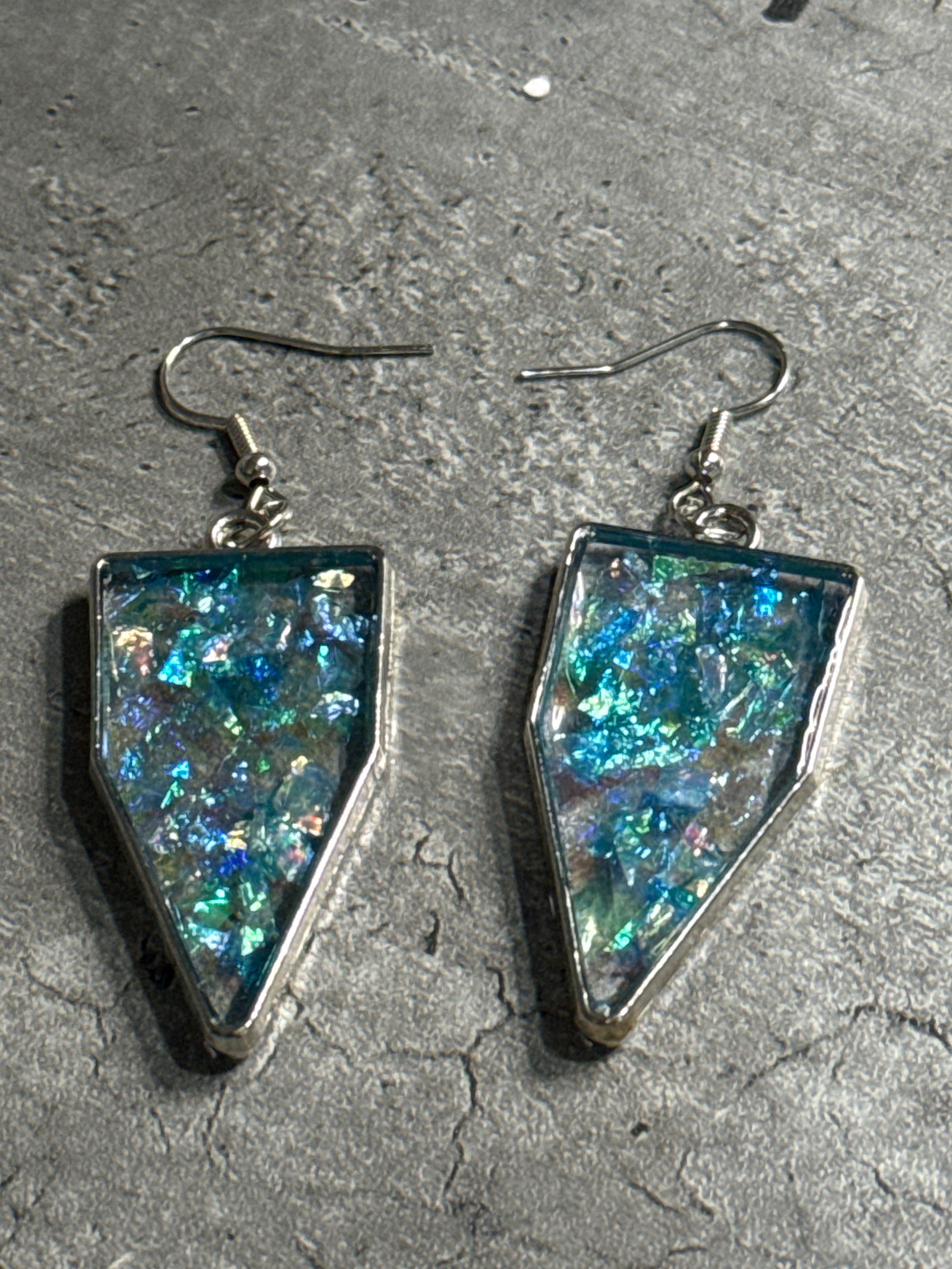 Bezel Earrings - Medium