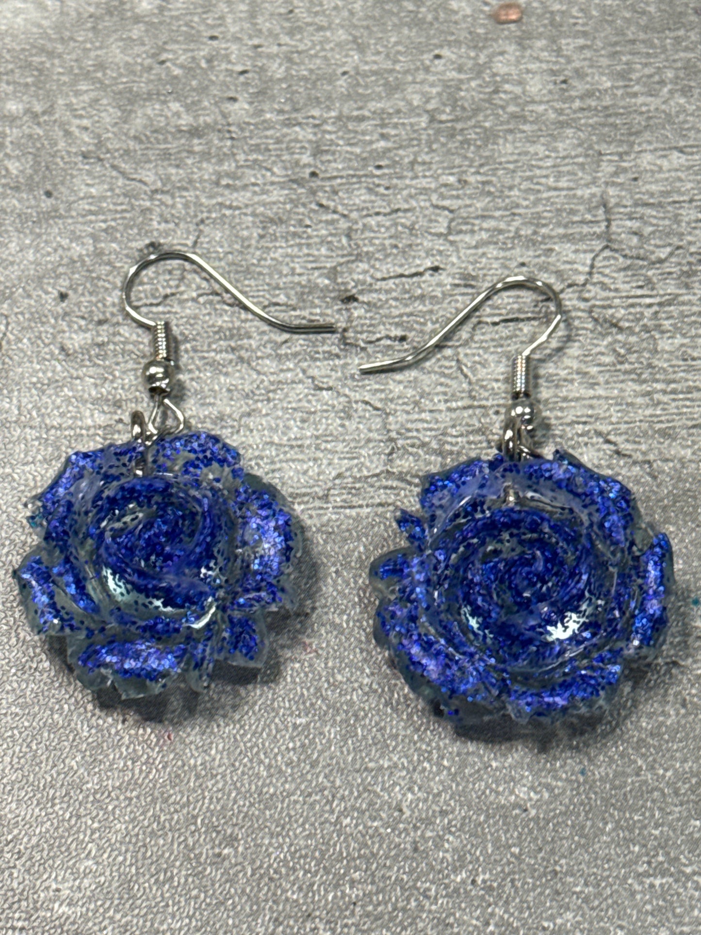 Rose Dangle Earrings