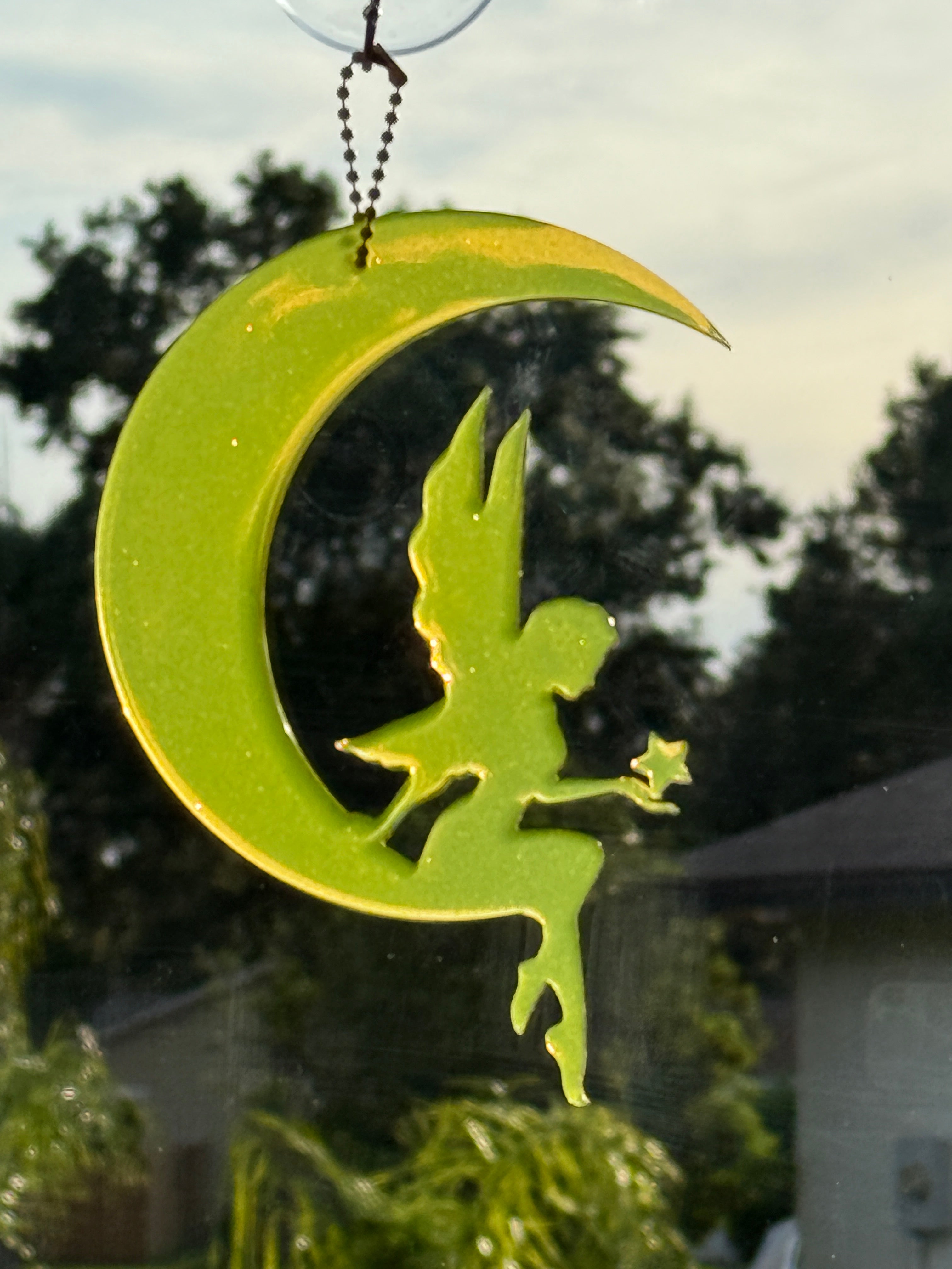 Sun-Catcher Crescent Moon