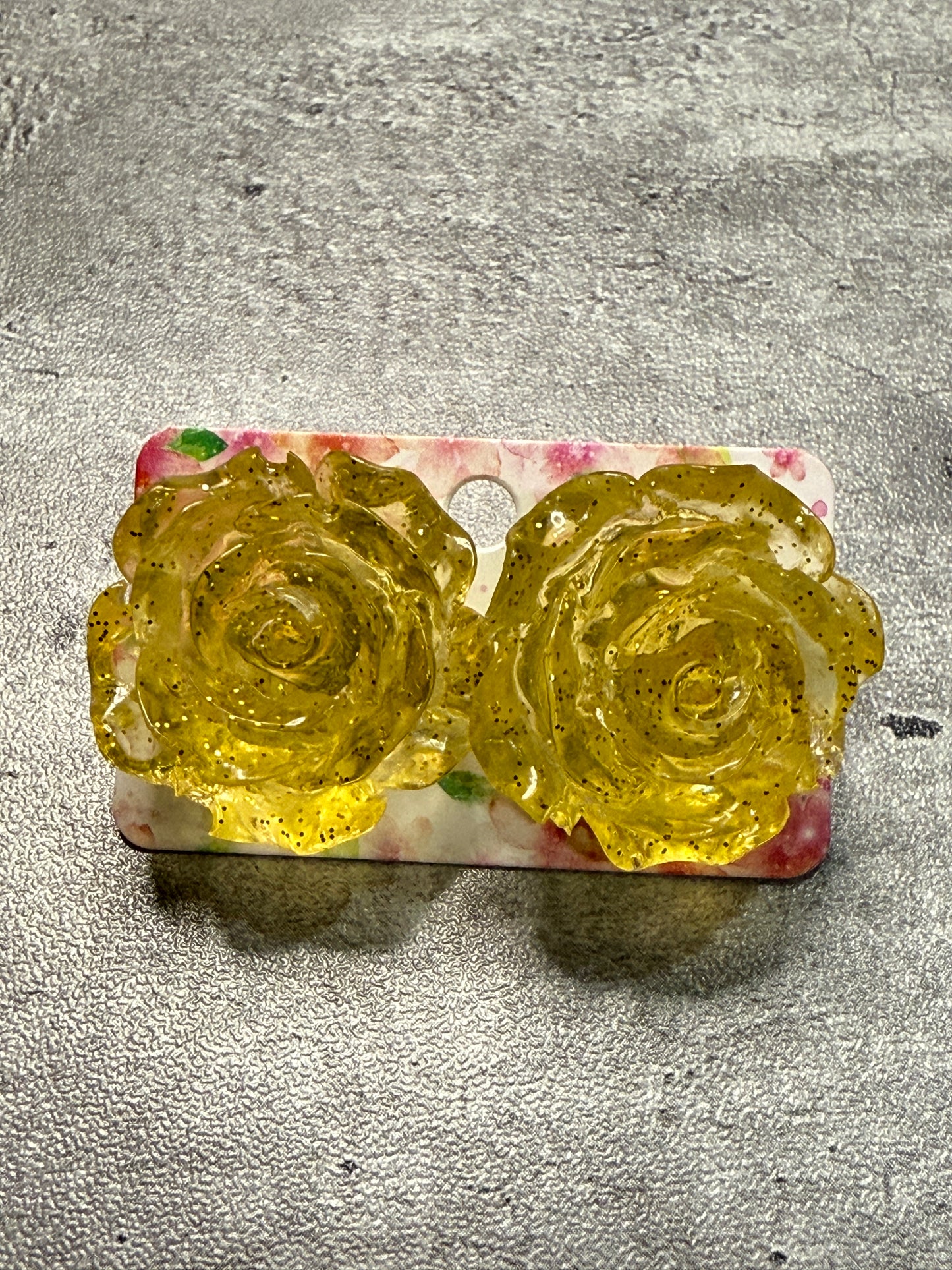 Rose Stud Earrings