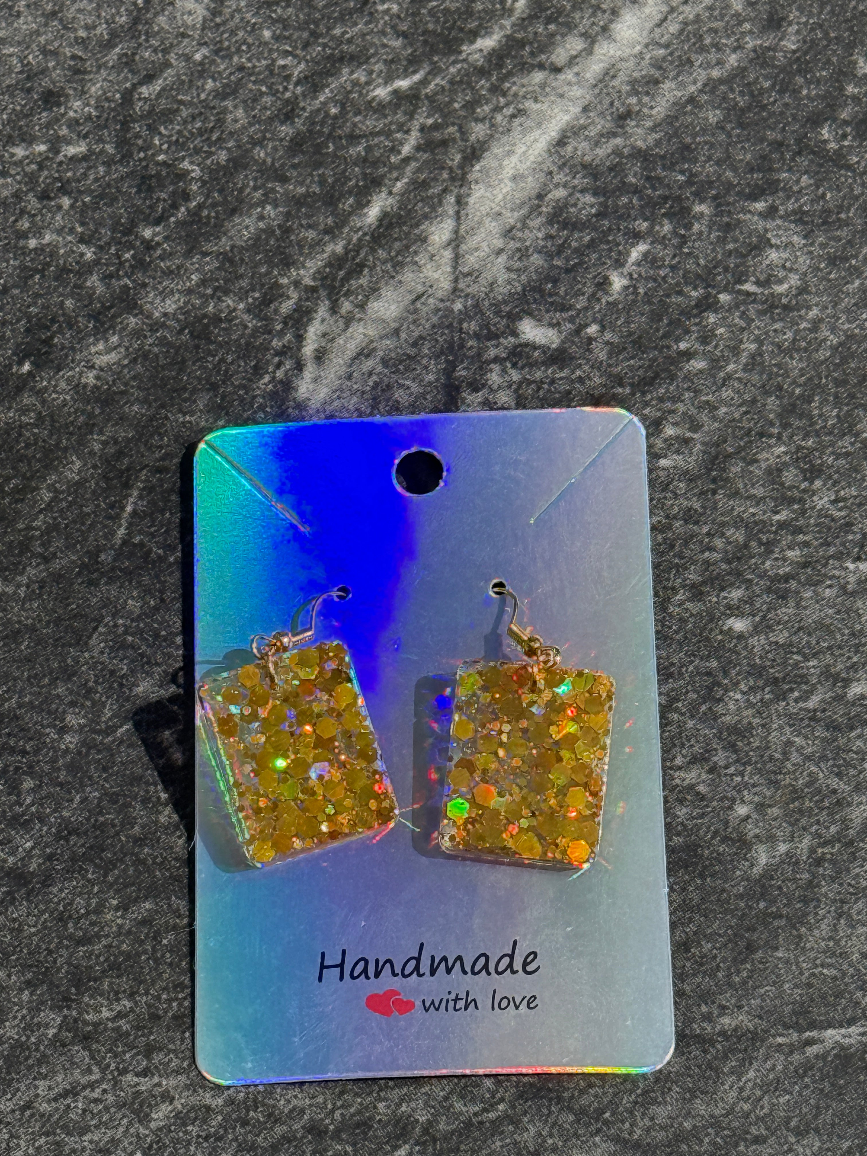 Tiny Pendant Earrings