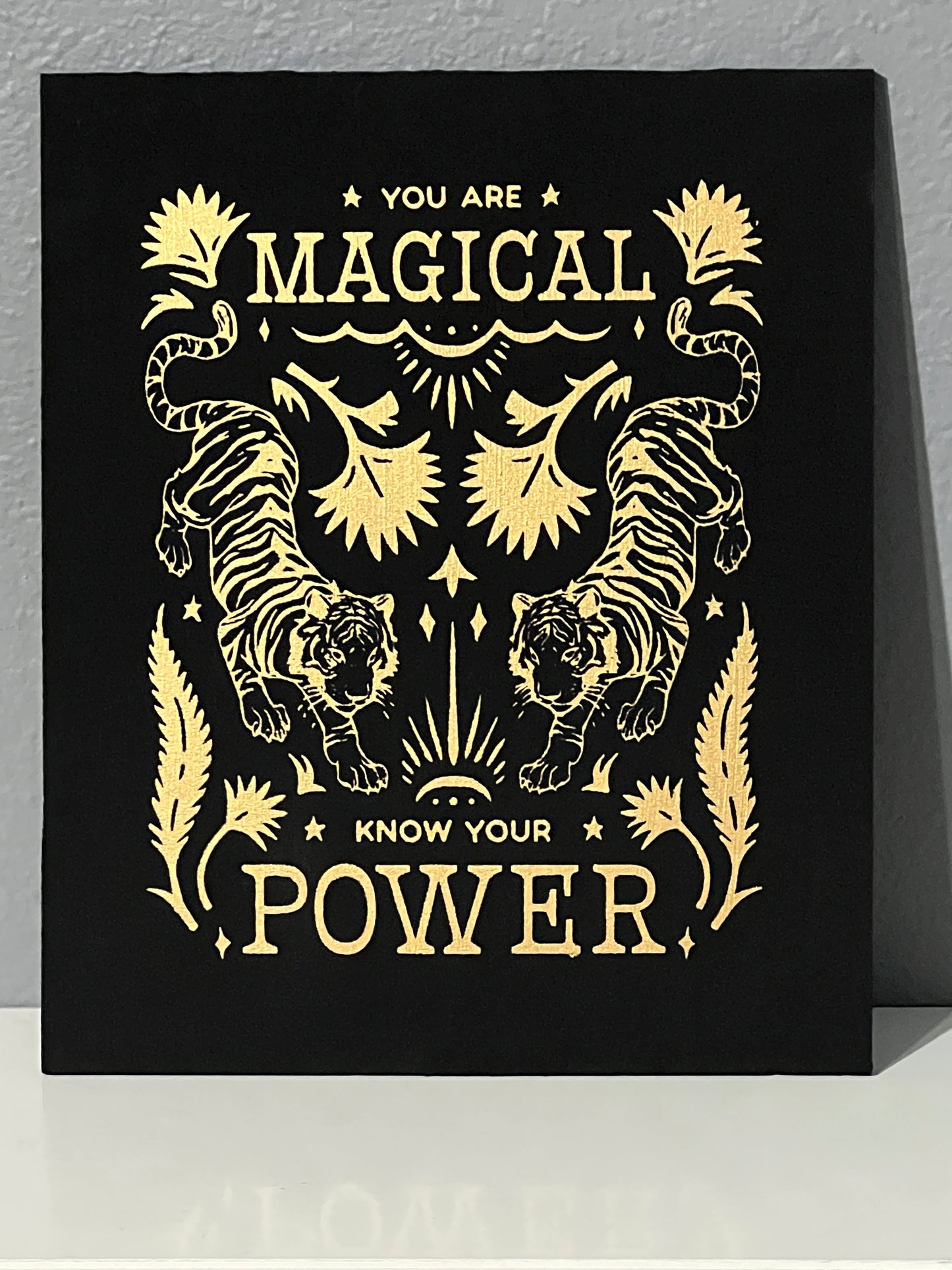 Magical Power plaque