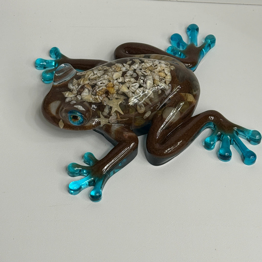 Frog Figurine - Giant - Ocean Theme