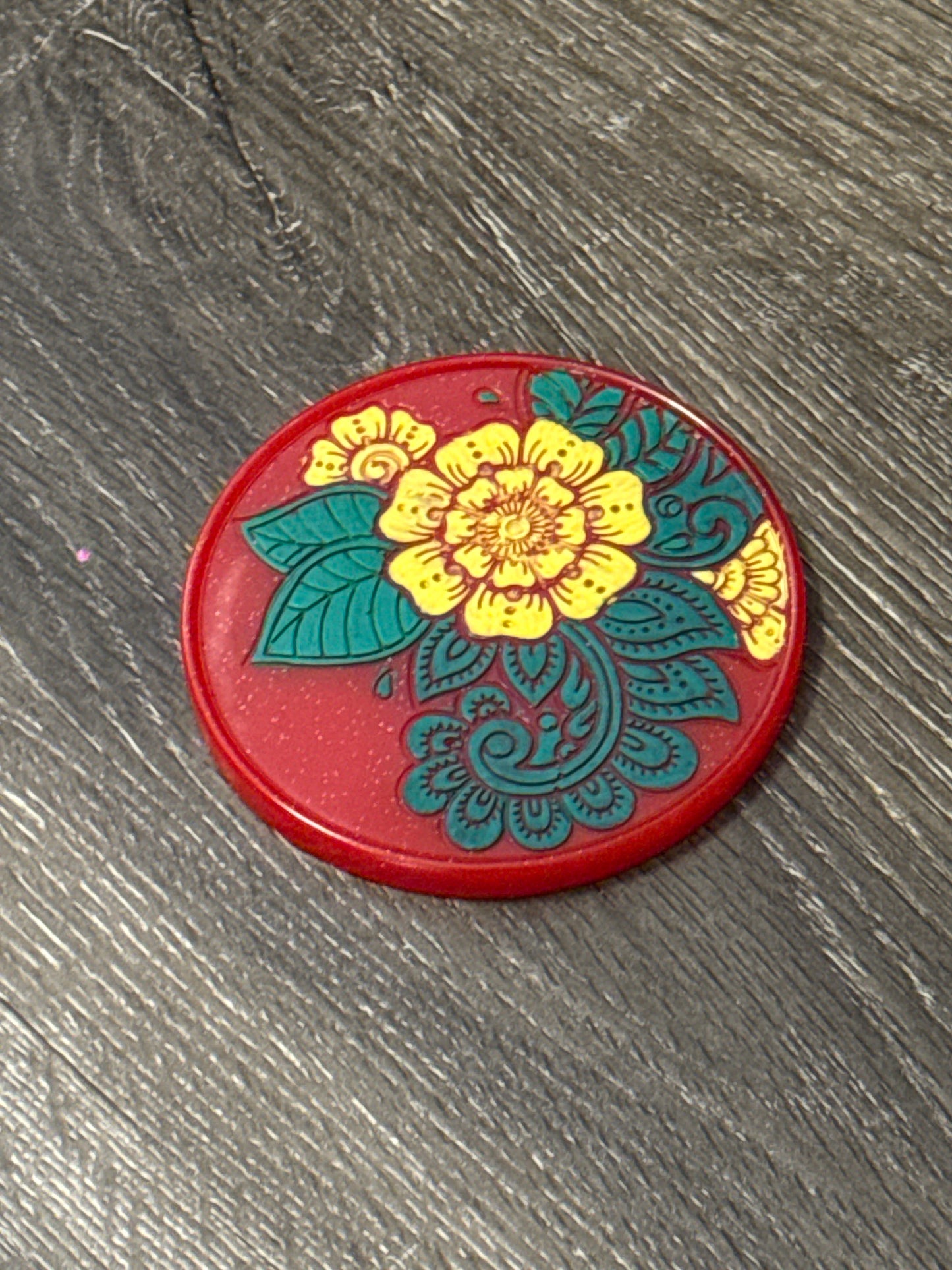 Hand-painted Coaster