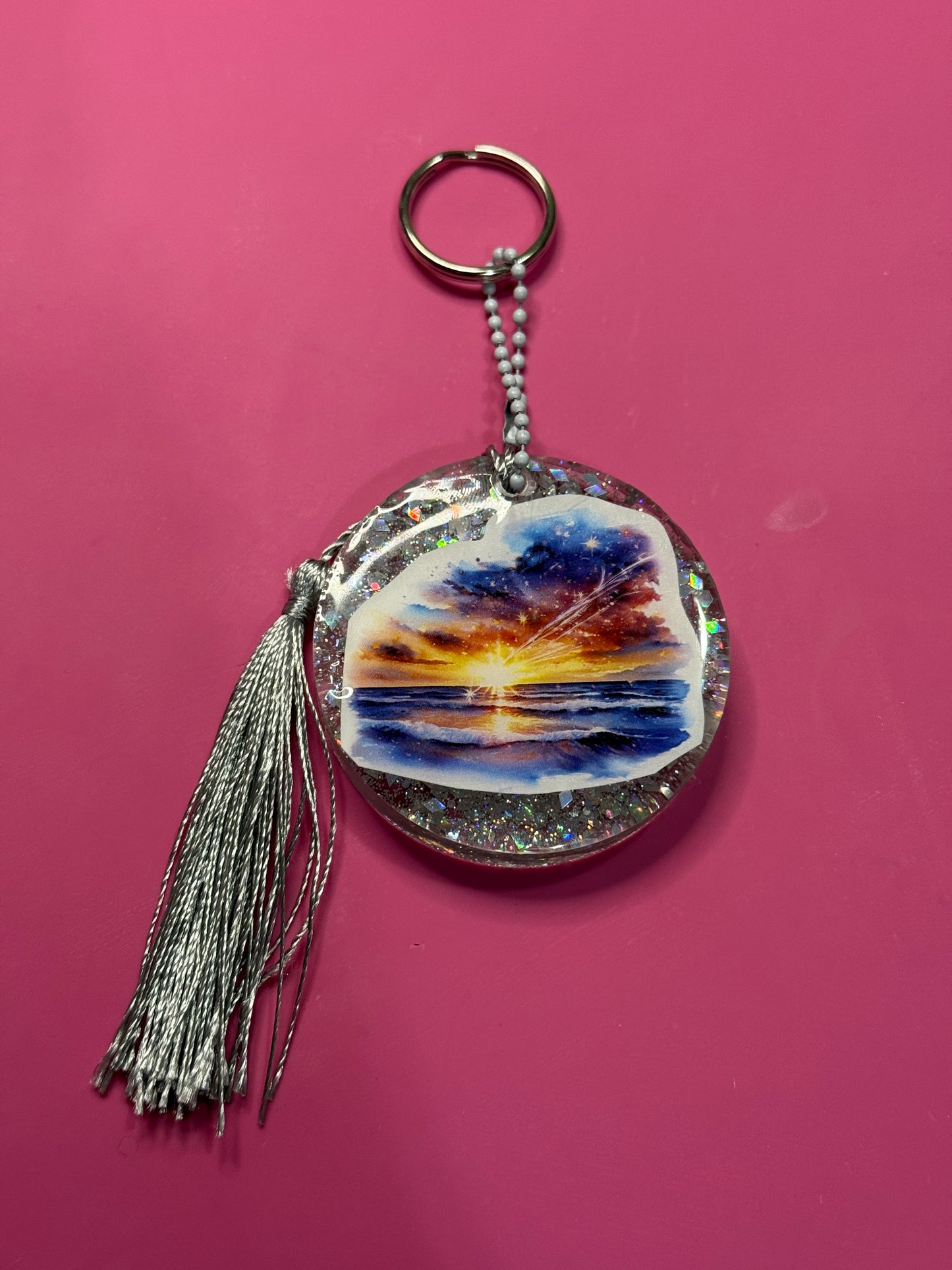 Sunset Keychain