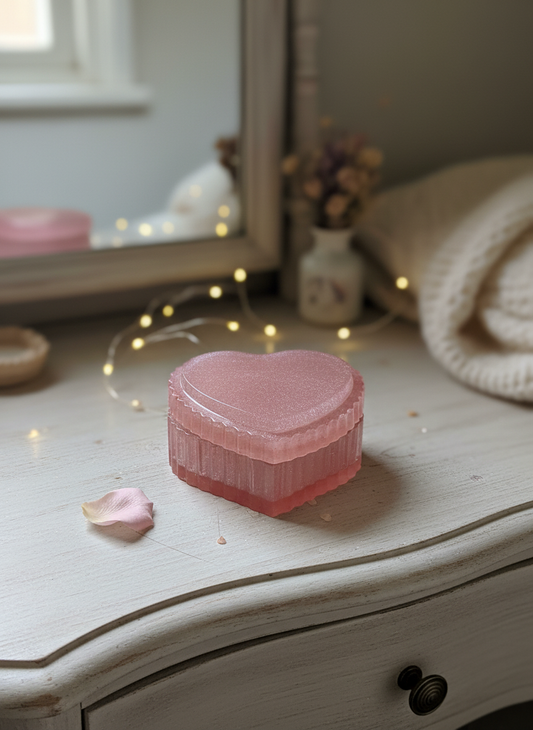 Heart Trinket Dish with Lid