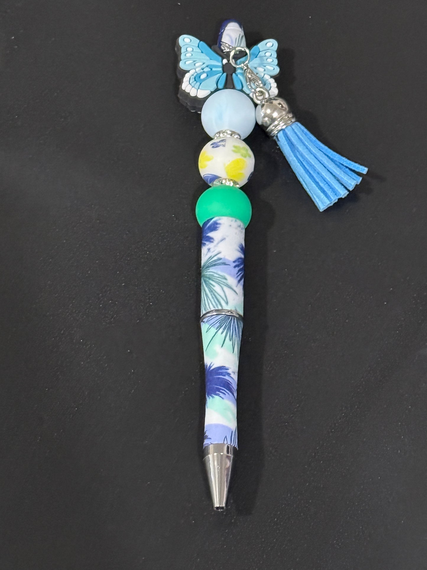 Beaded Butterfly Pen