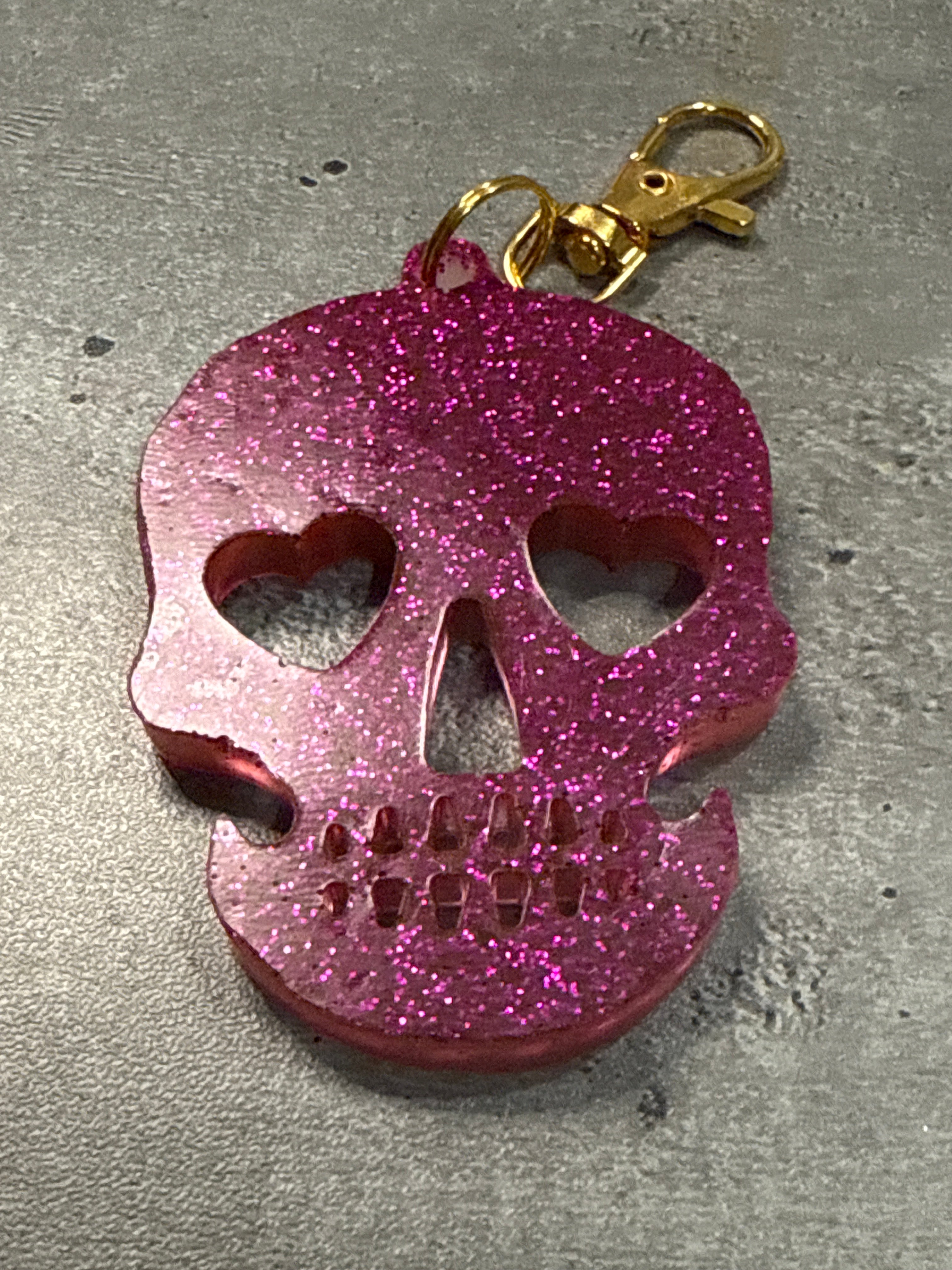 Halloween Resin Bag Charm and Keychain