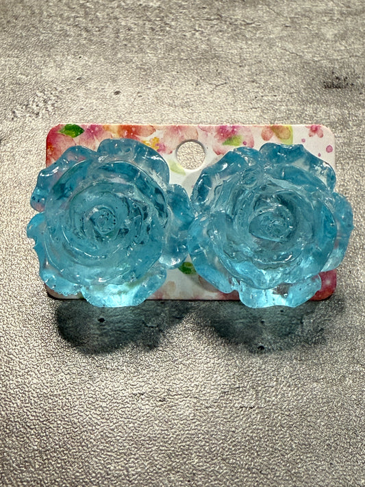 Rose Stud Earrings