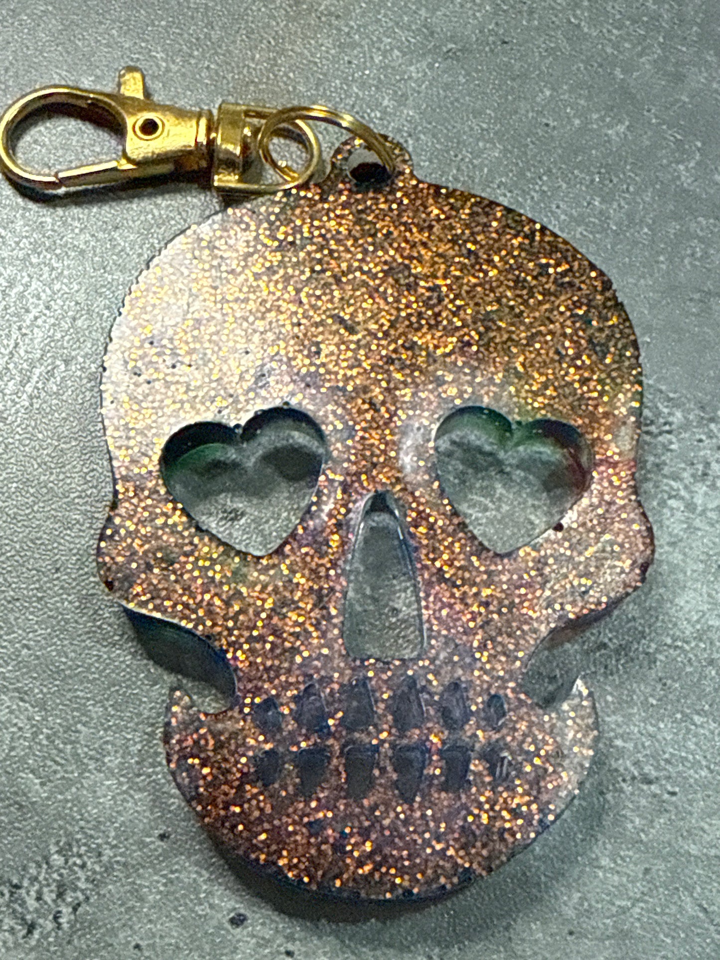 Halloween Resin Bag Charm and Keychain