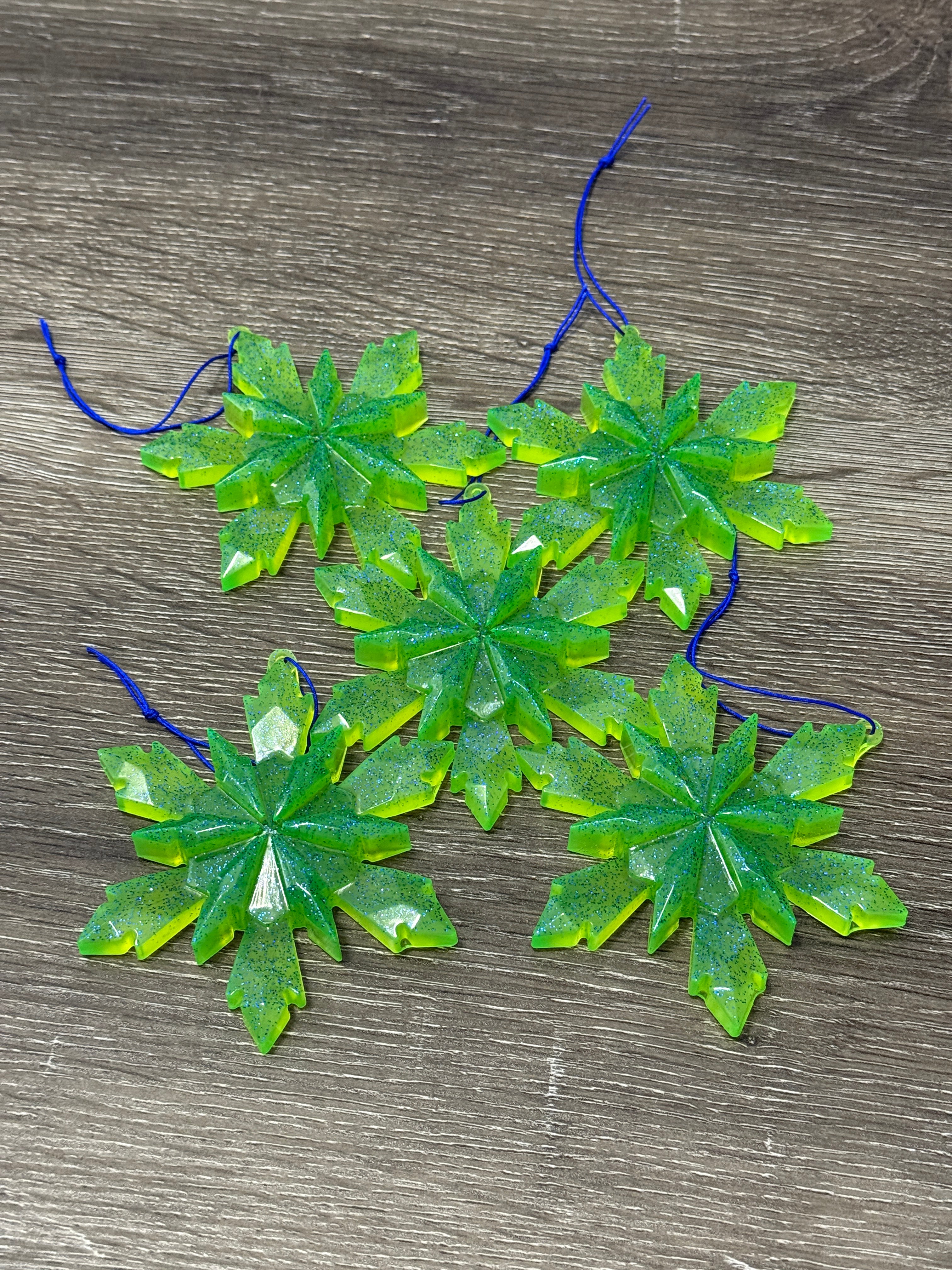 Snowflake Christmas Ornaments - Lg