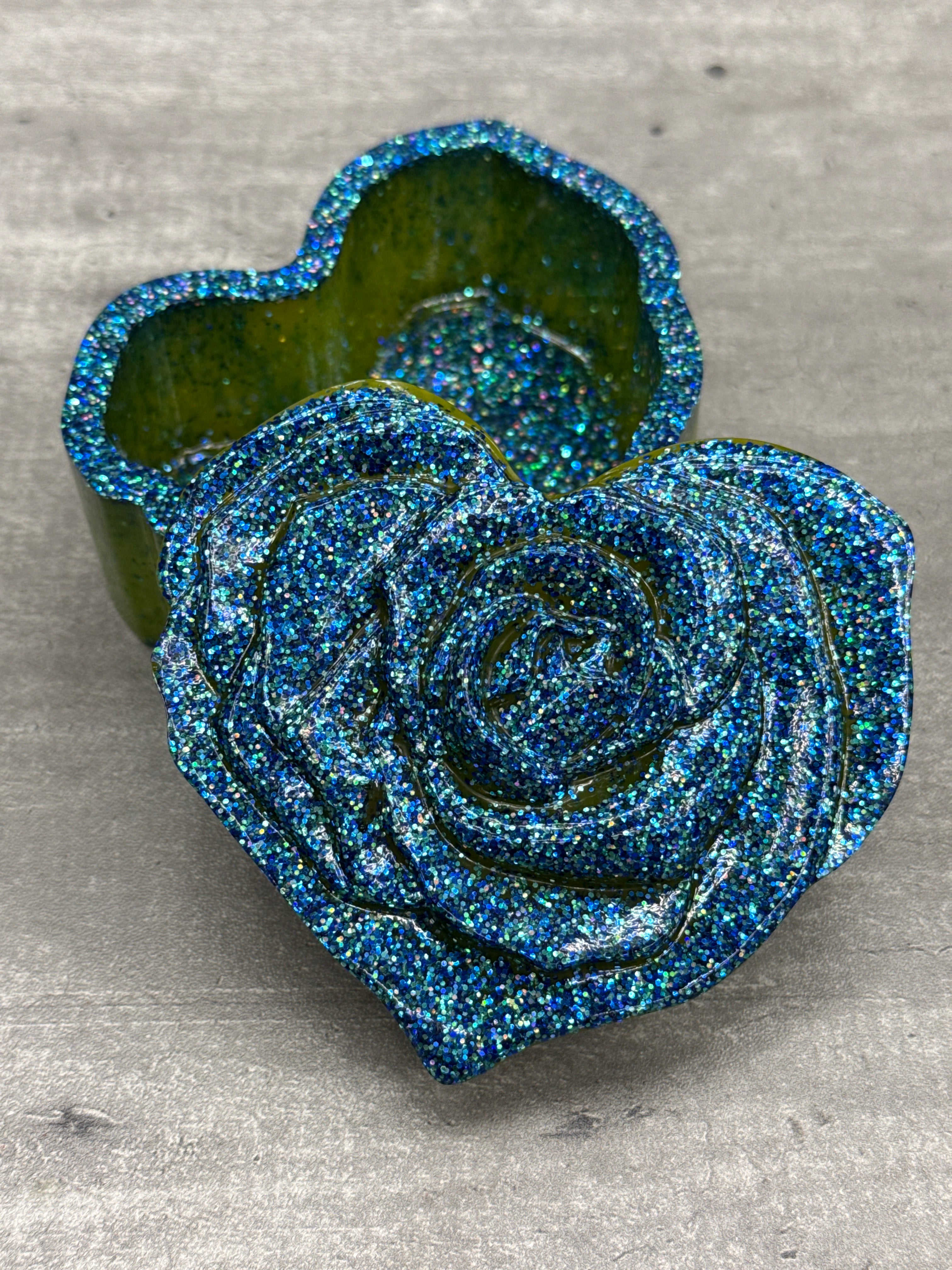 Rose Heart Trinket Dish