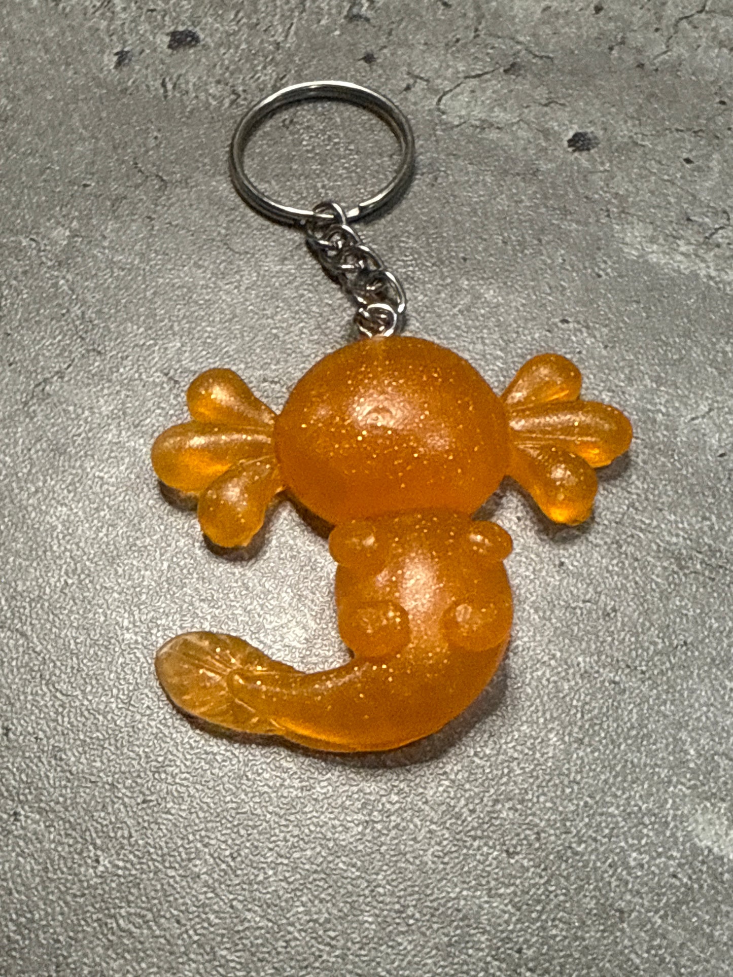 Axolotl Keychain
