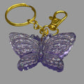 Resin Butterfly Keychain and Bag Charm (Holographic)