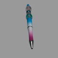Resin Glitter Beaded Pen