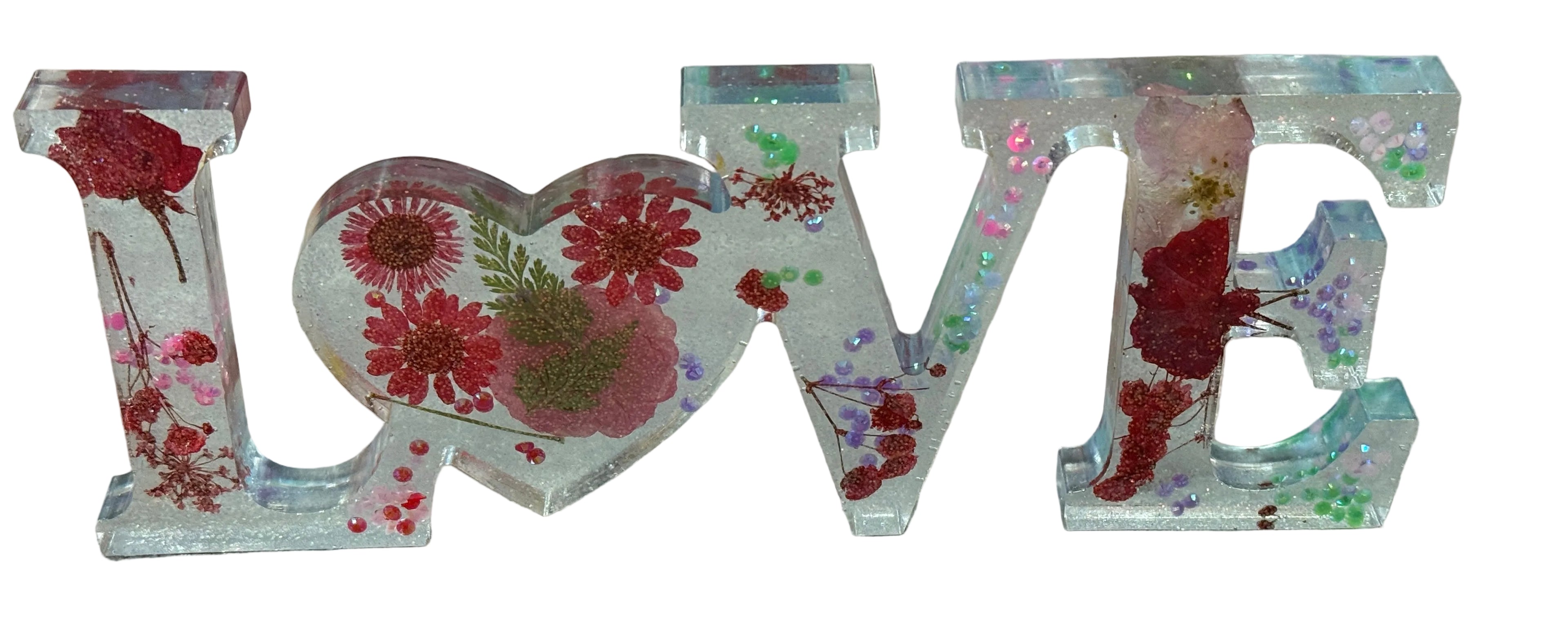 Resin “Love” “Home” “Family” Sign