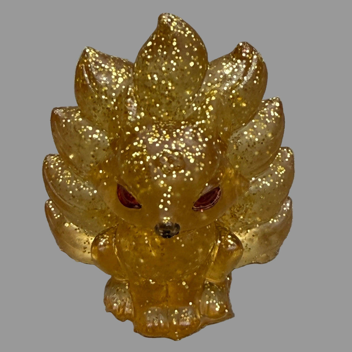 Nine-tailed Fox Spirit Animal in Resin