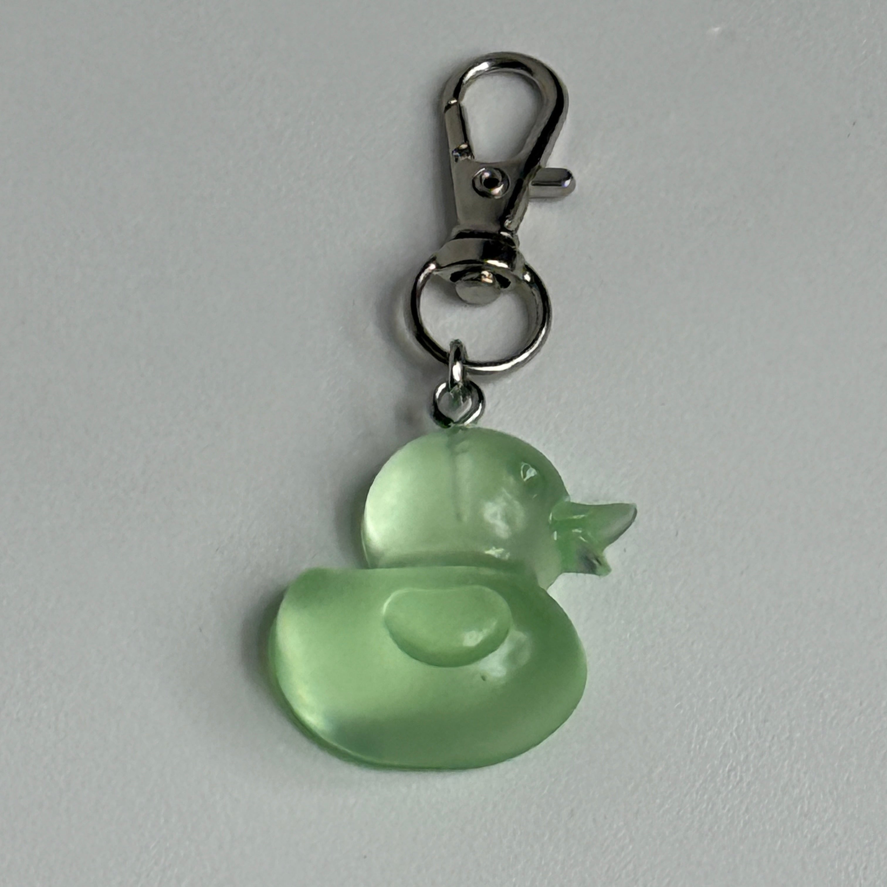Duckie Bag Charm Glow In The Dark