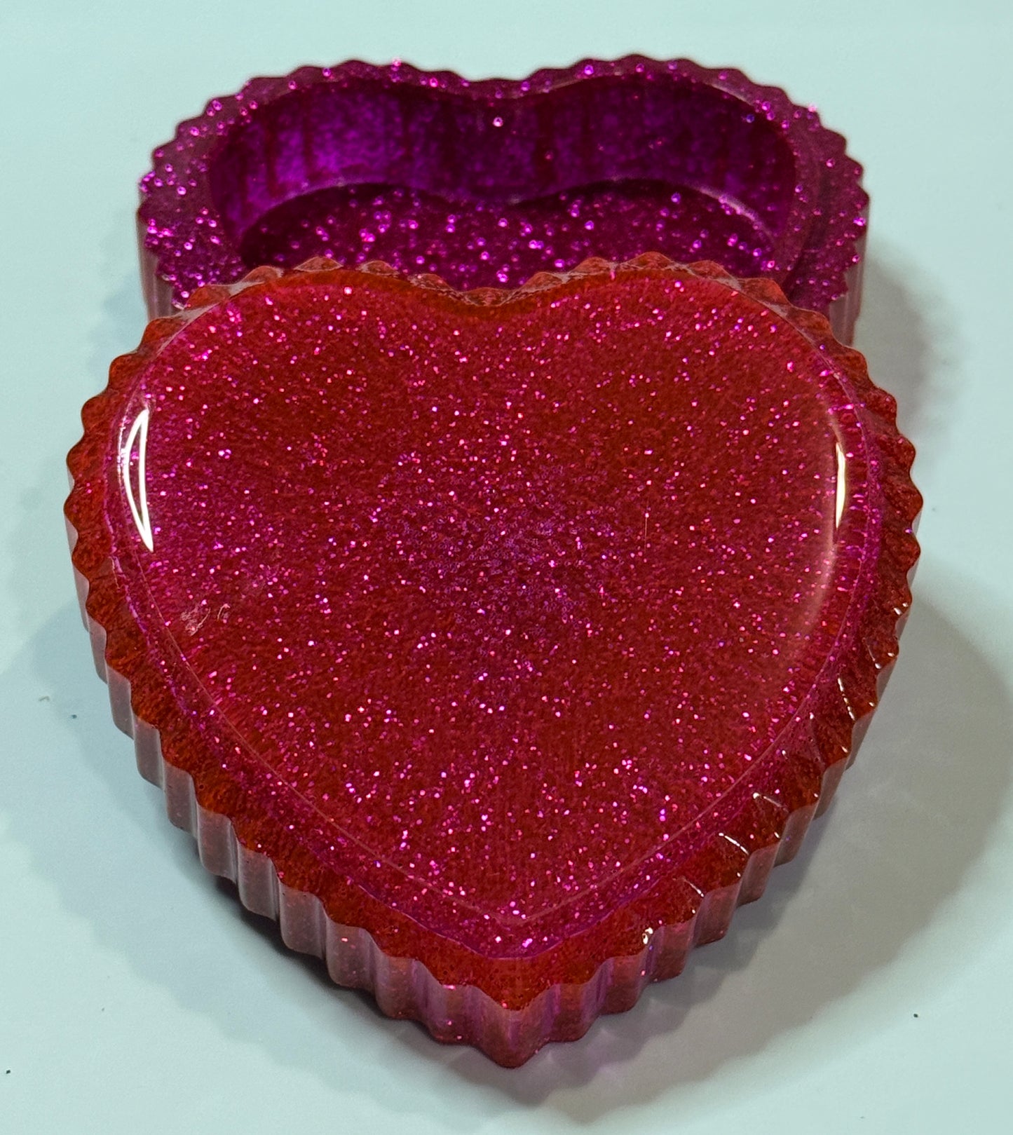 Heart Trinket Dish with Lid