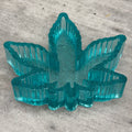 Cannabis Leaf Epoxy Resin Ashtray