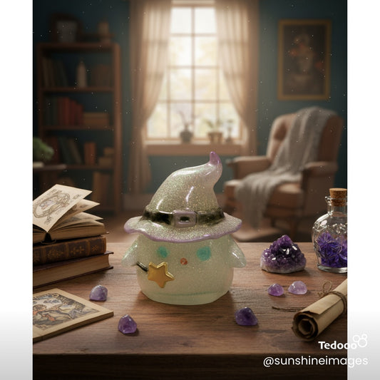 Witchy Ghost Jar