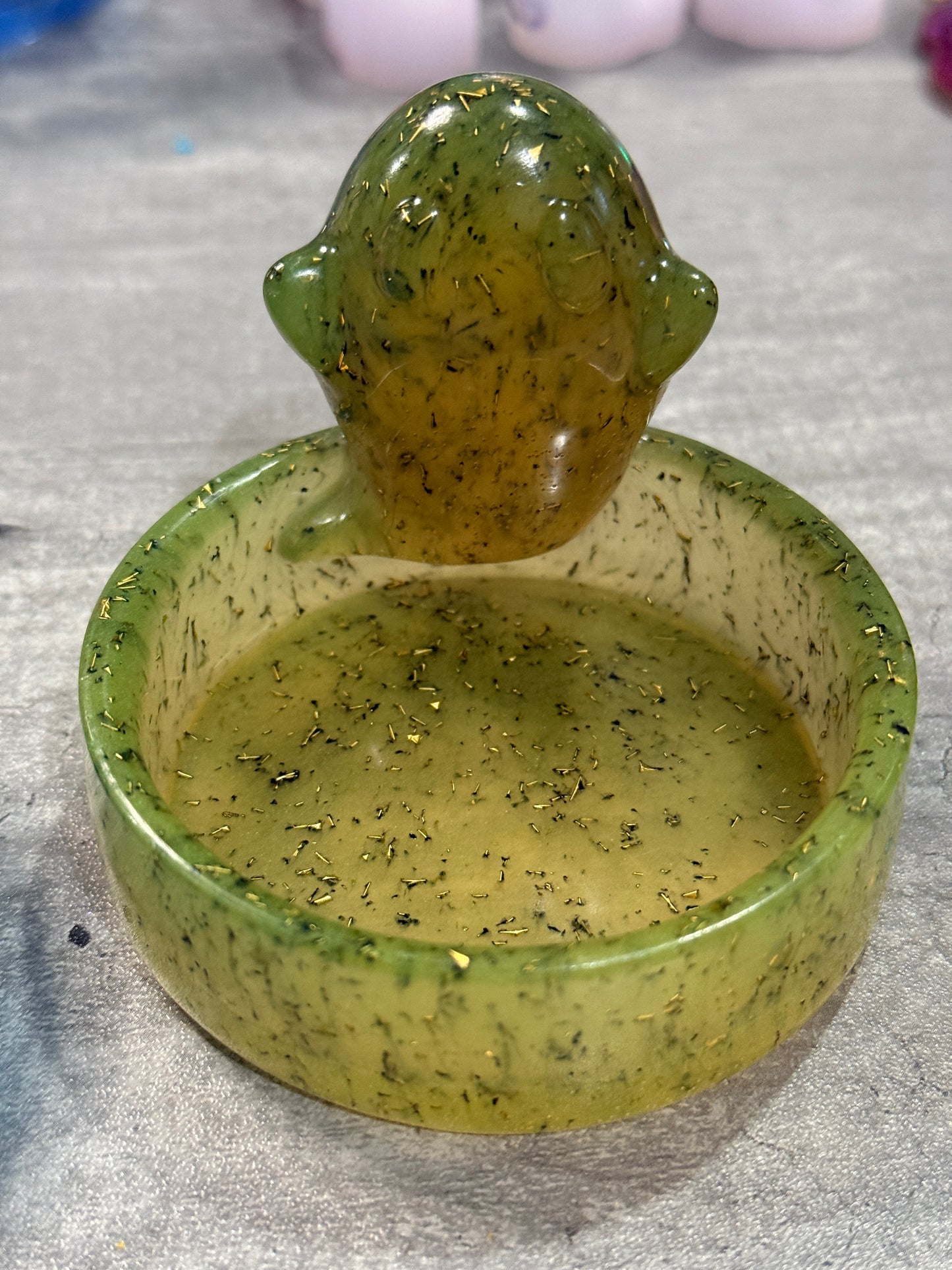 Glow-in-the-dark Ghost Dish