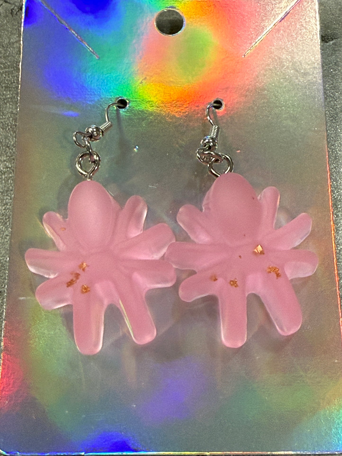 Glow-in-the-dark Spider Earrings