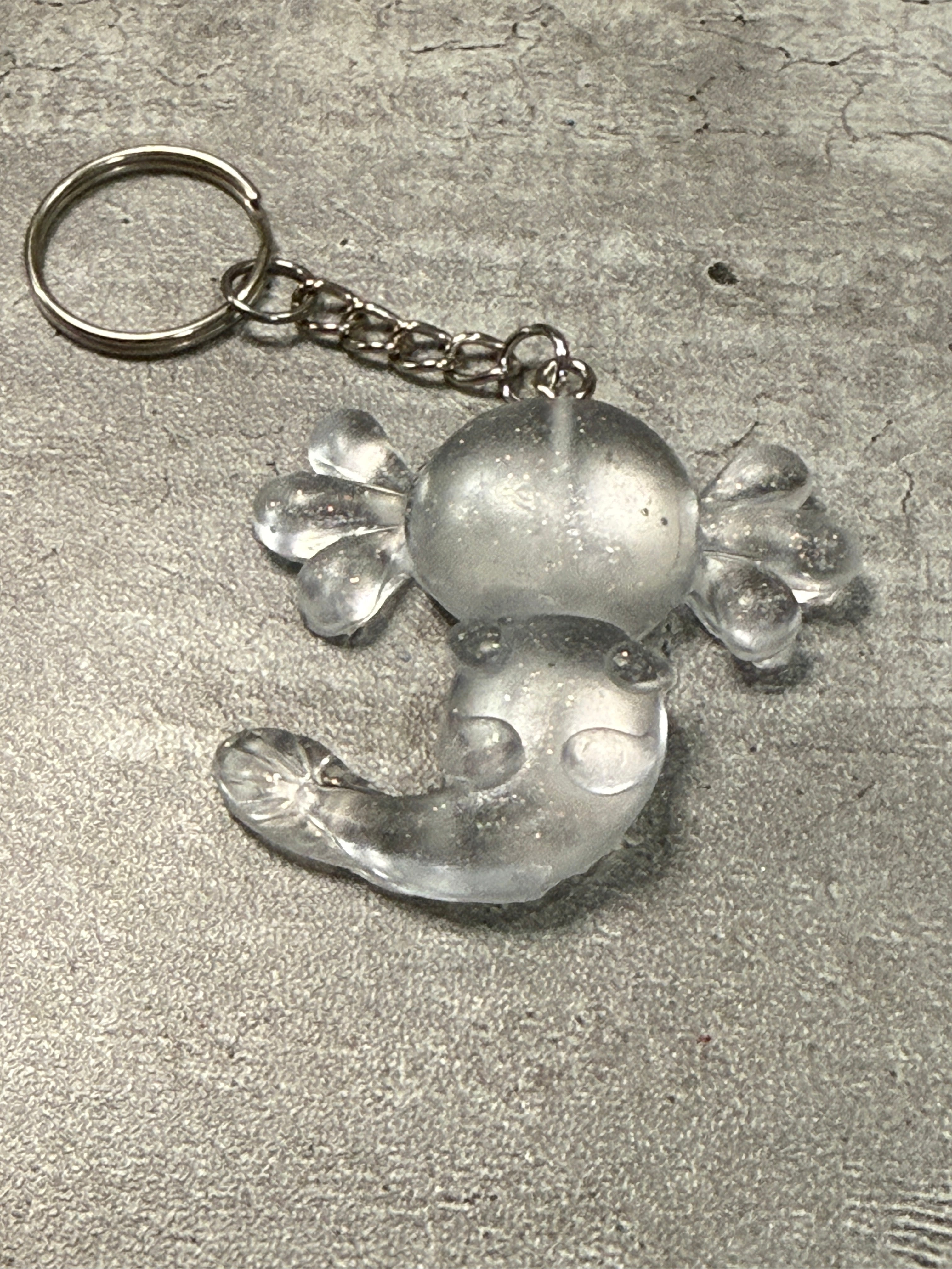 Axolotl Keychain