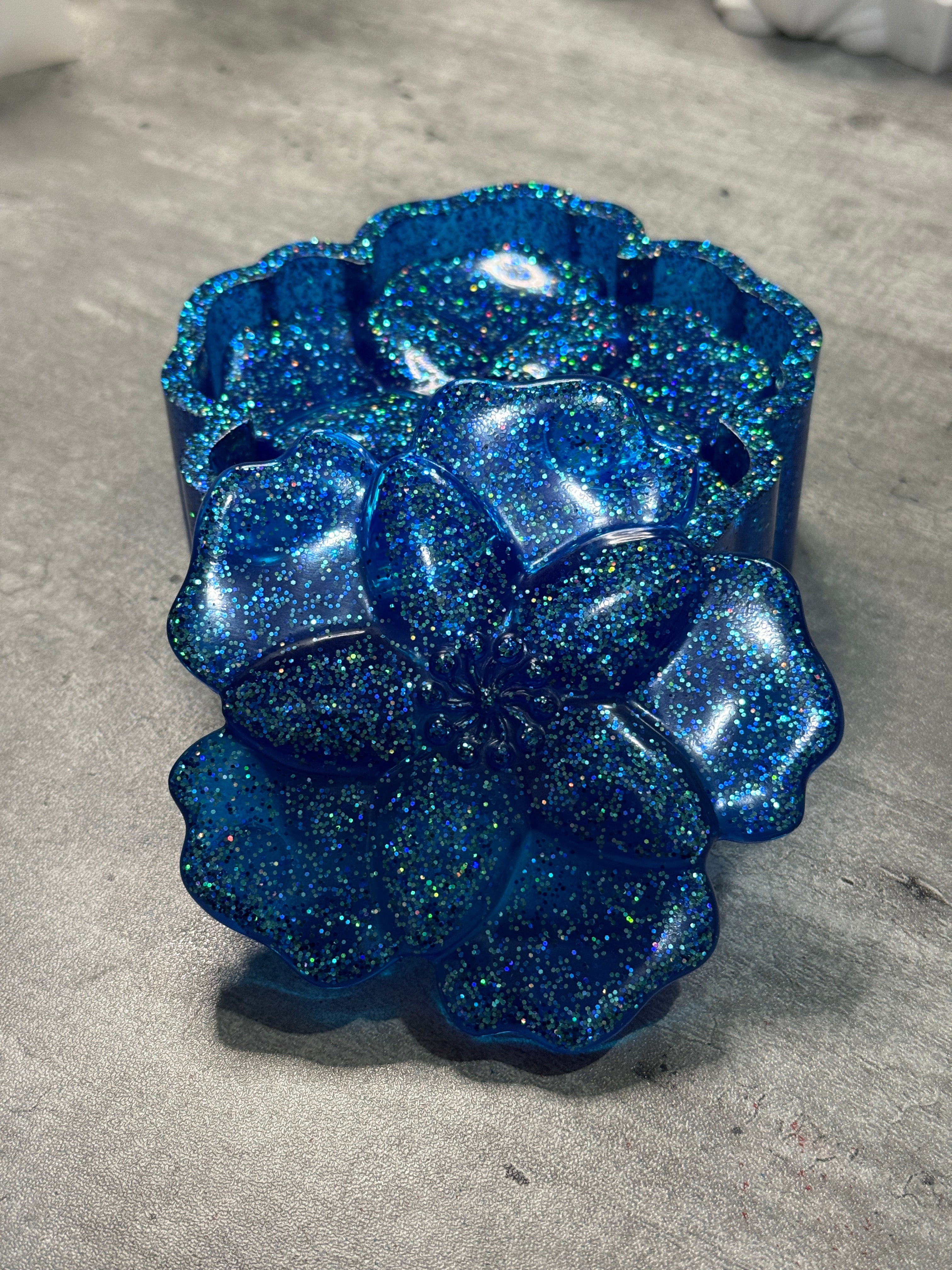 Floral Shape Coaster Set