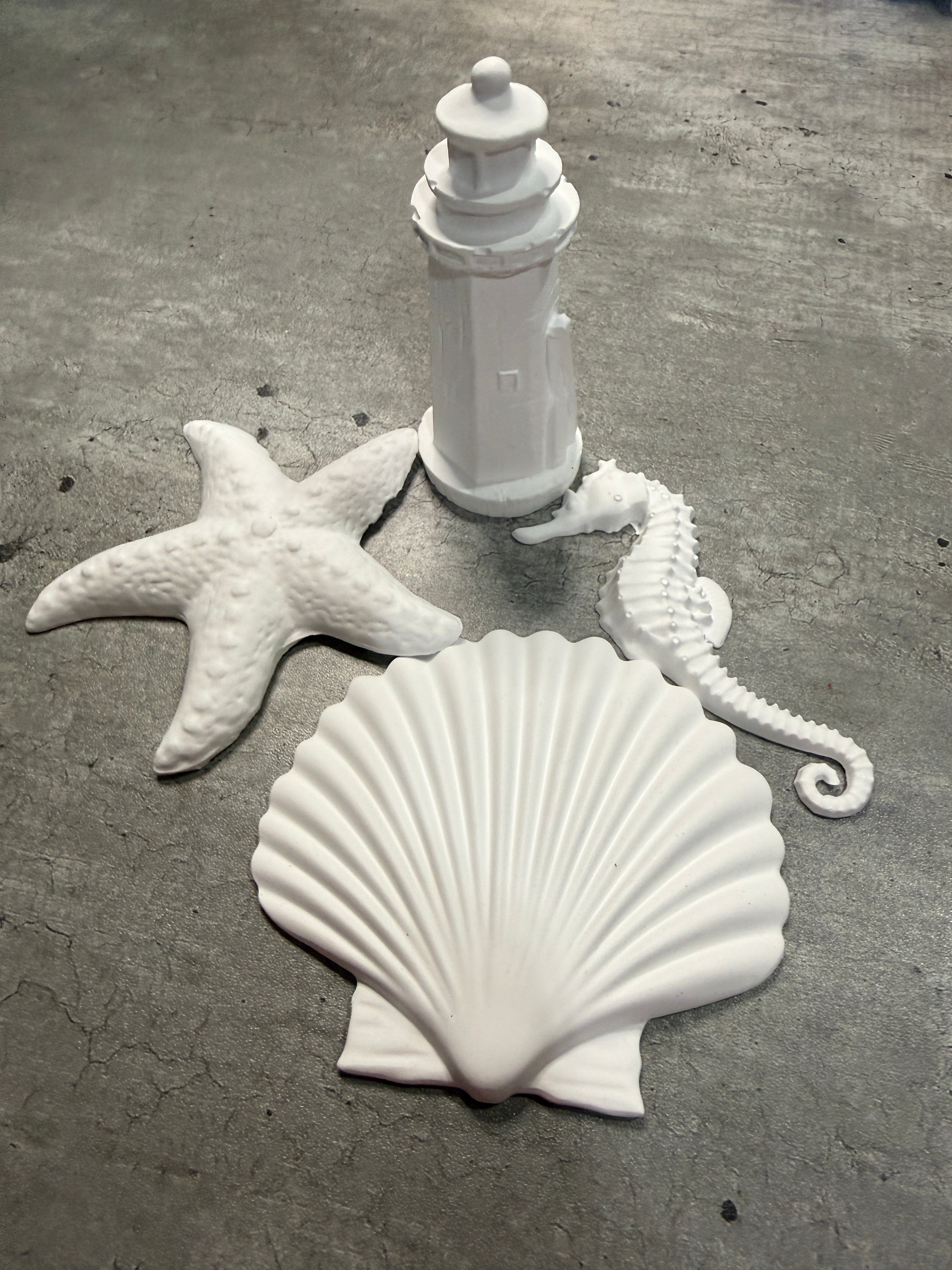 PIY Ceramic Seaside Set of 4