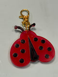 Ladybug Bag Charm