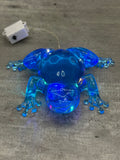 Frog Figurine with Fairy Lights