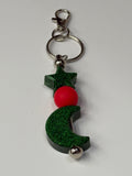 Moon and Stars Bag Charm / Keychain