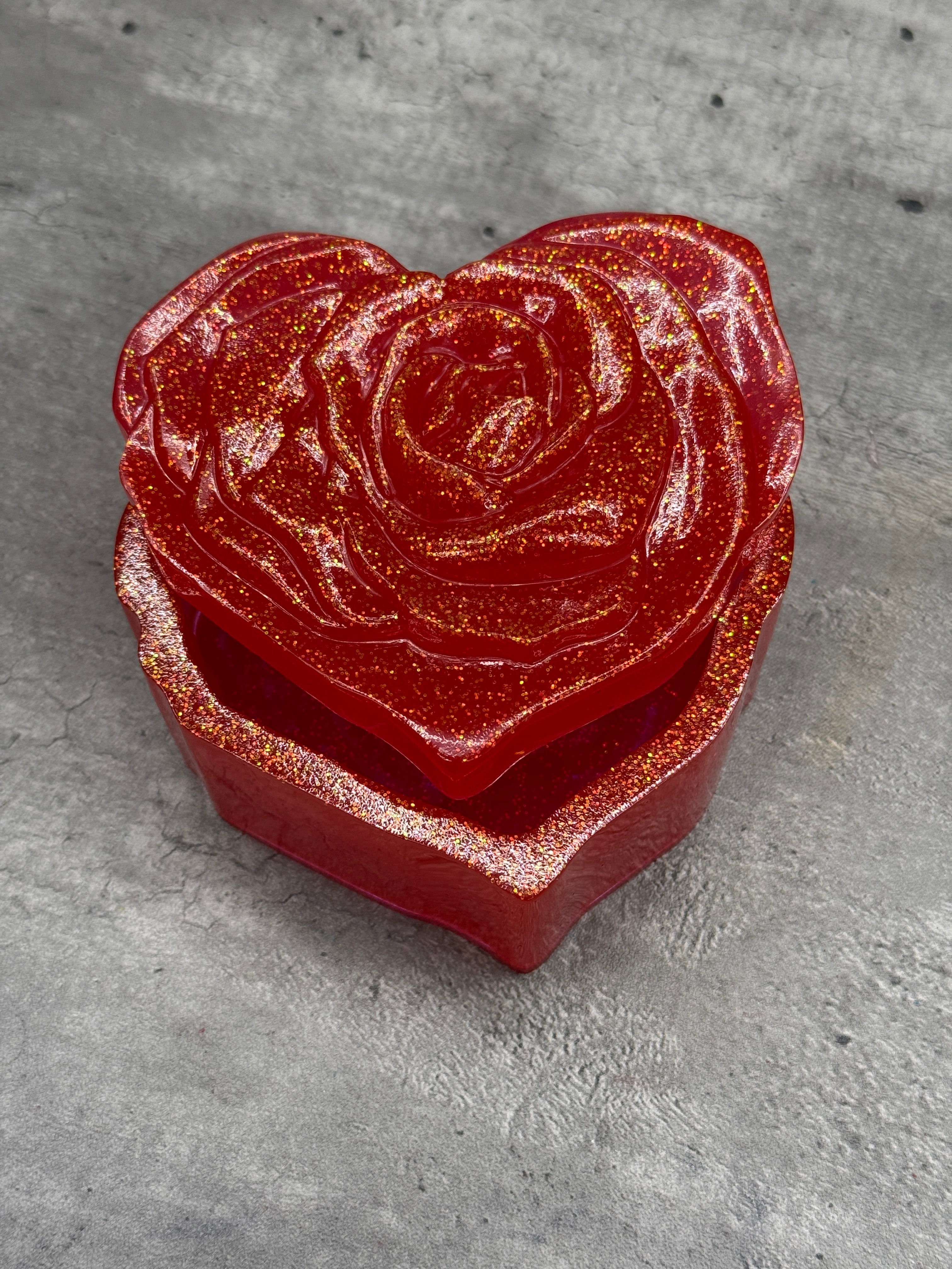 Rose Heart Trinket Dish