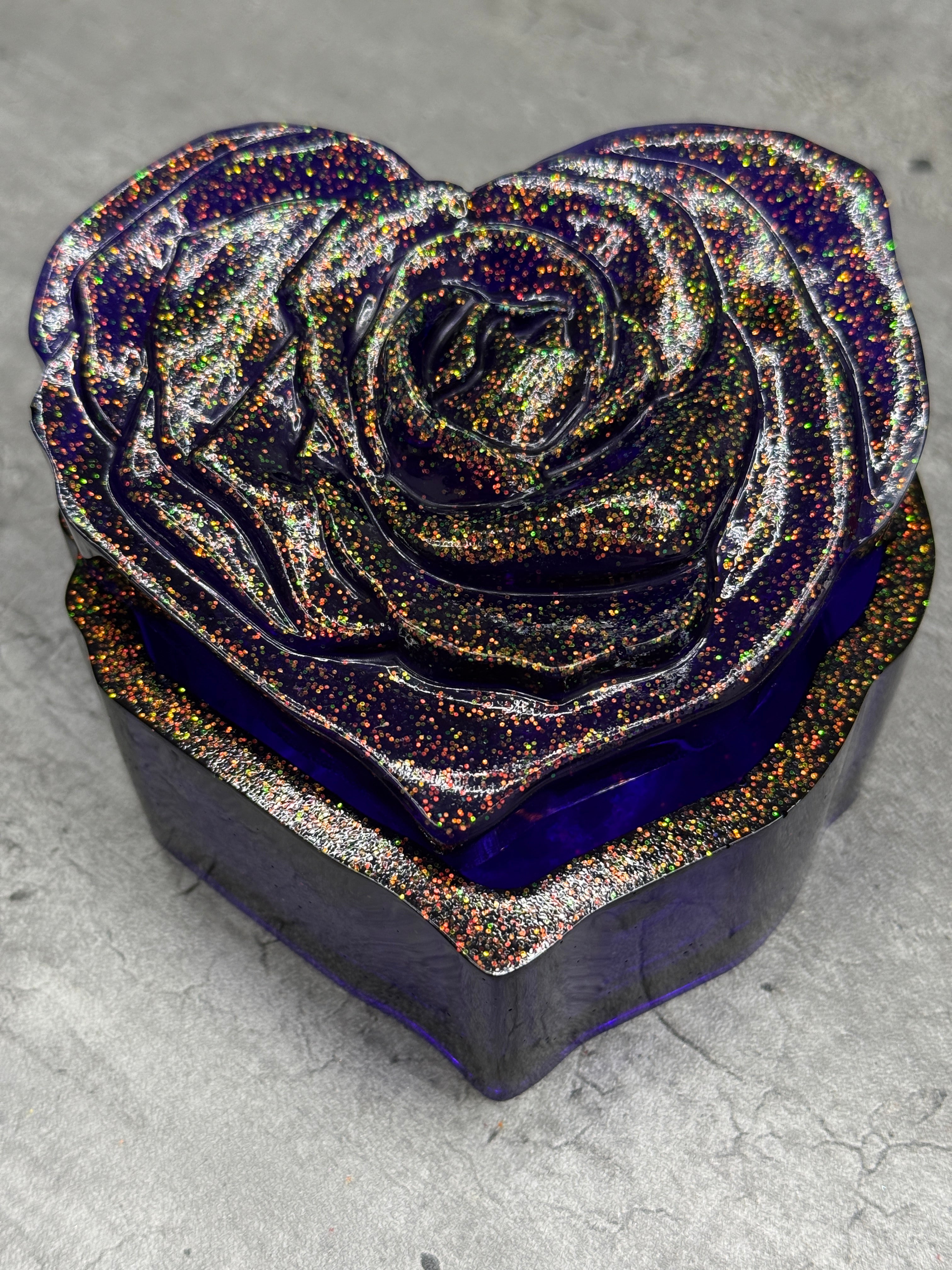 Rose Heart Trinket Dish
