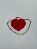 Large Heart Pendant Necklace