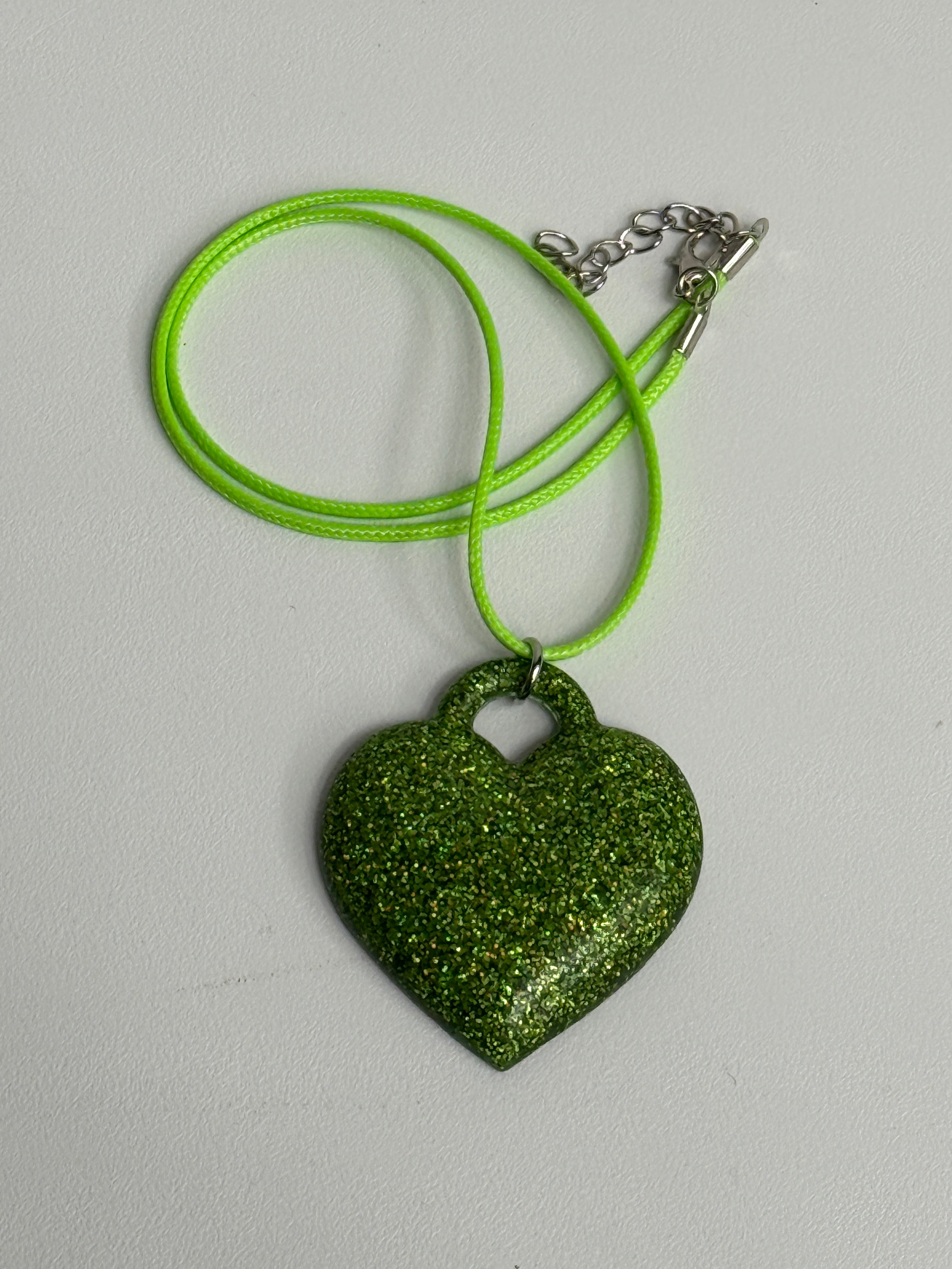 Large Heart Pendant Necklace