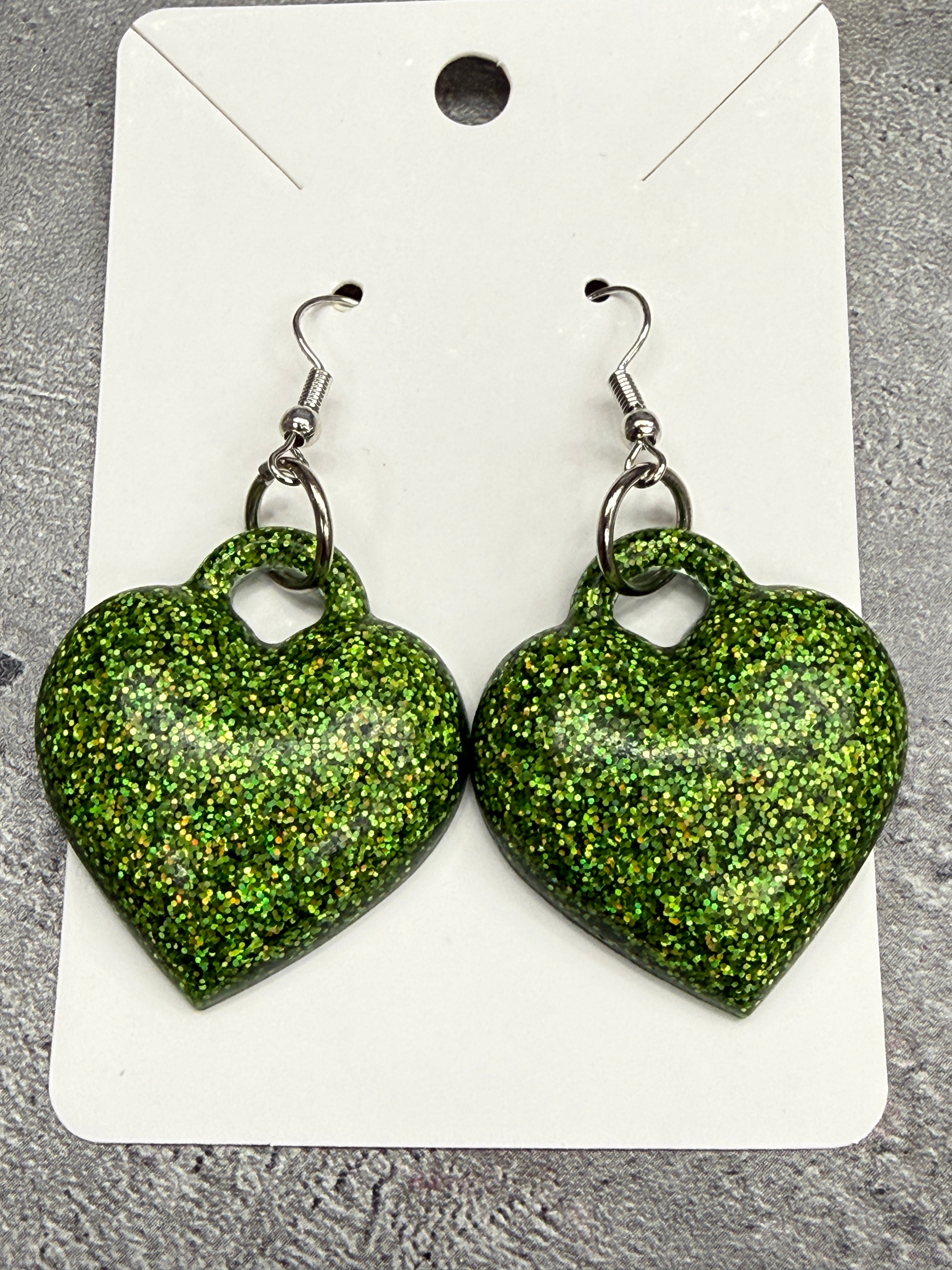Resin Earrings - Medium