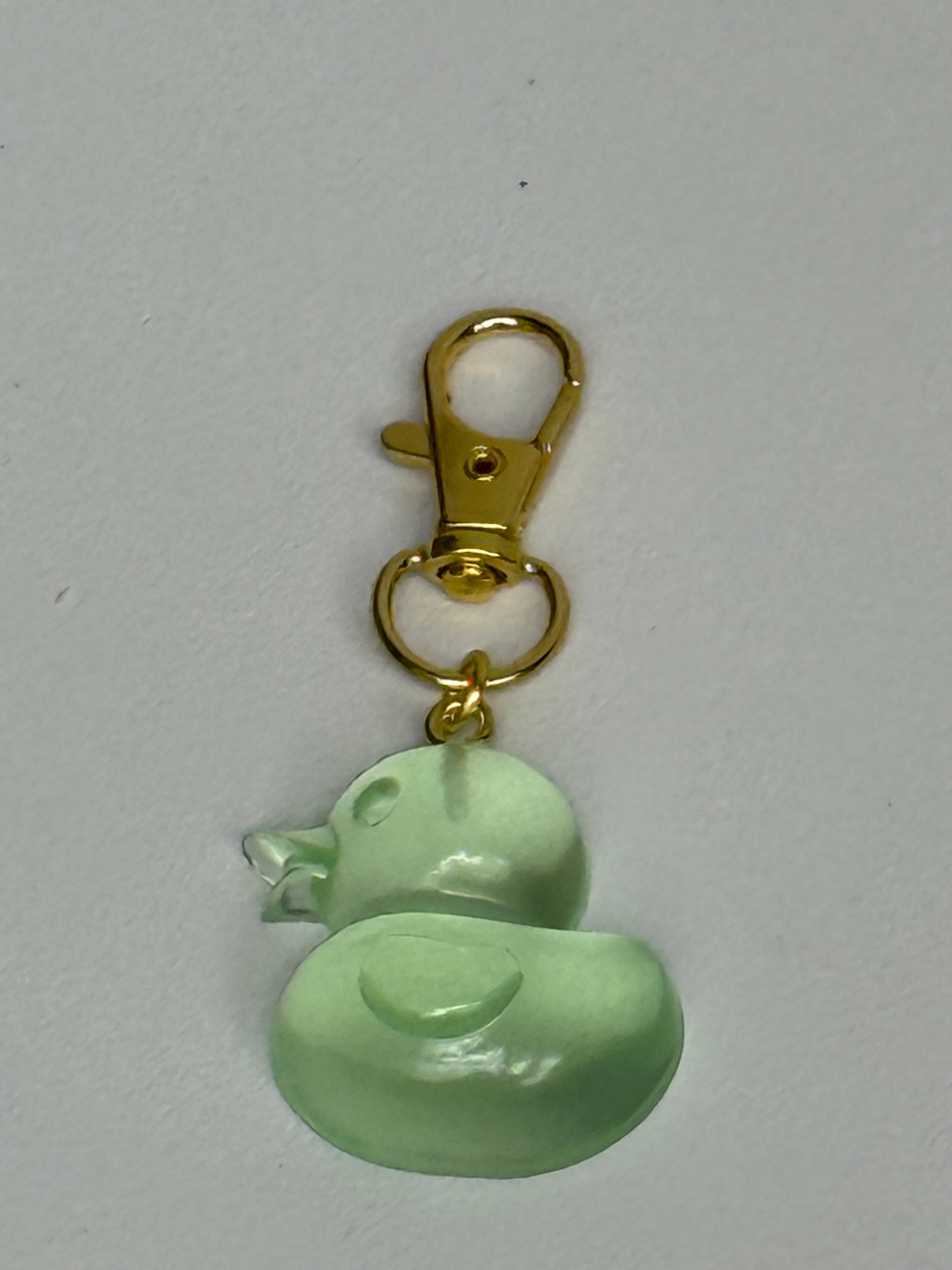 Duckie Bag Charm Glow In The Dark