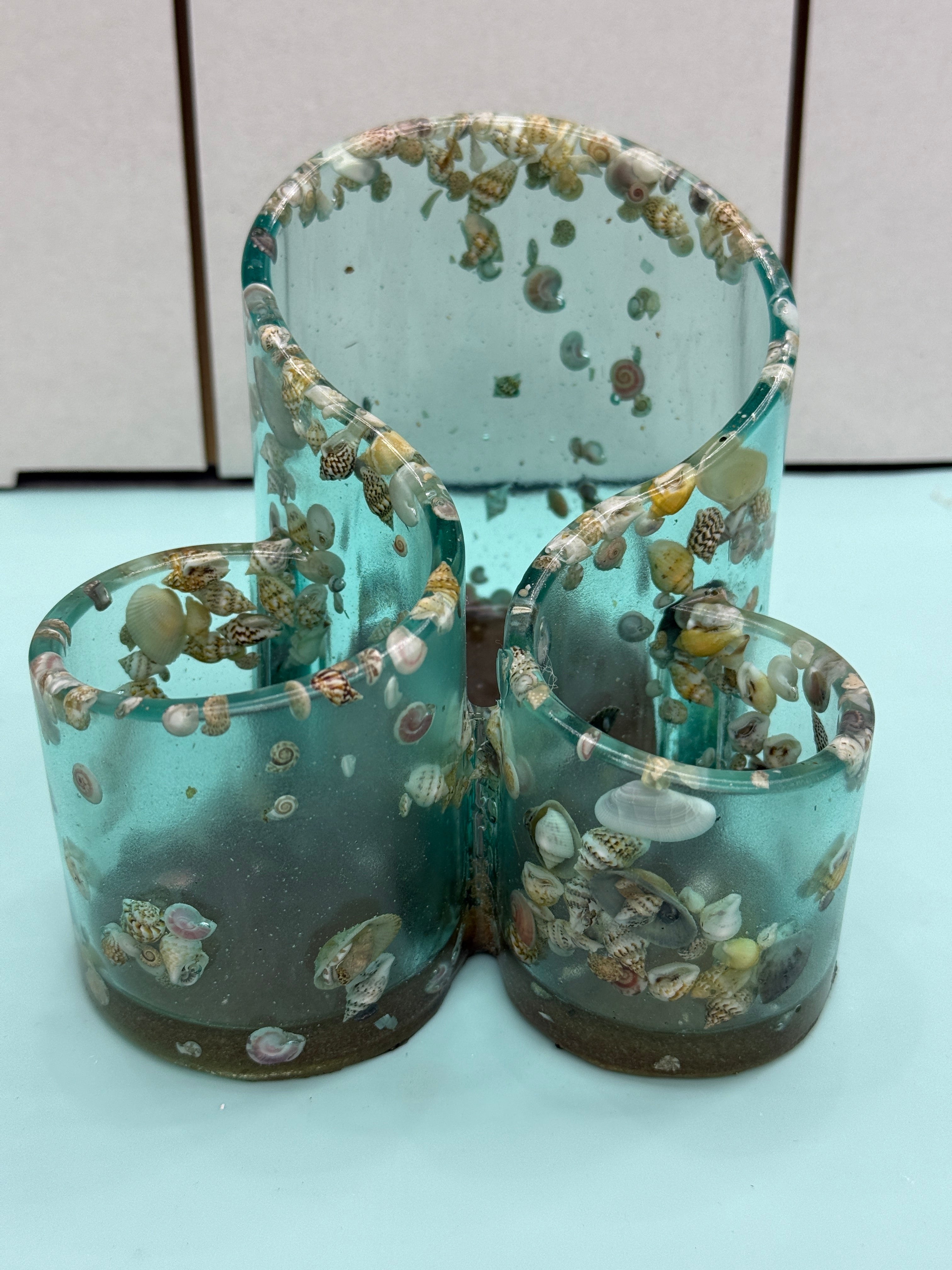 Desk/Vanity Organizer - Ocean Theme