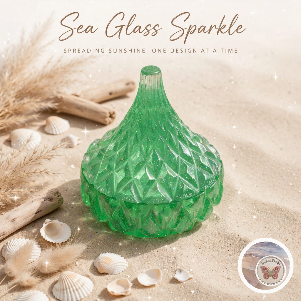 Resin Hershey Kiss Jar