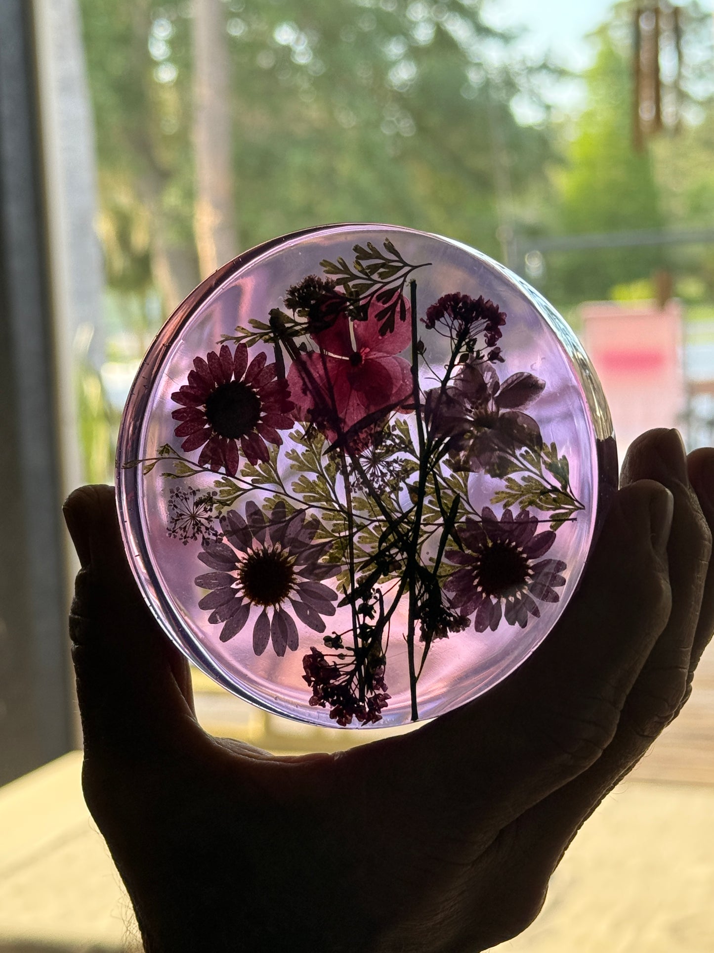 Dried Flower Coaster