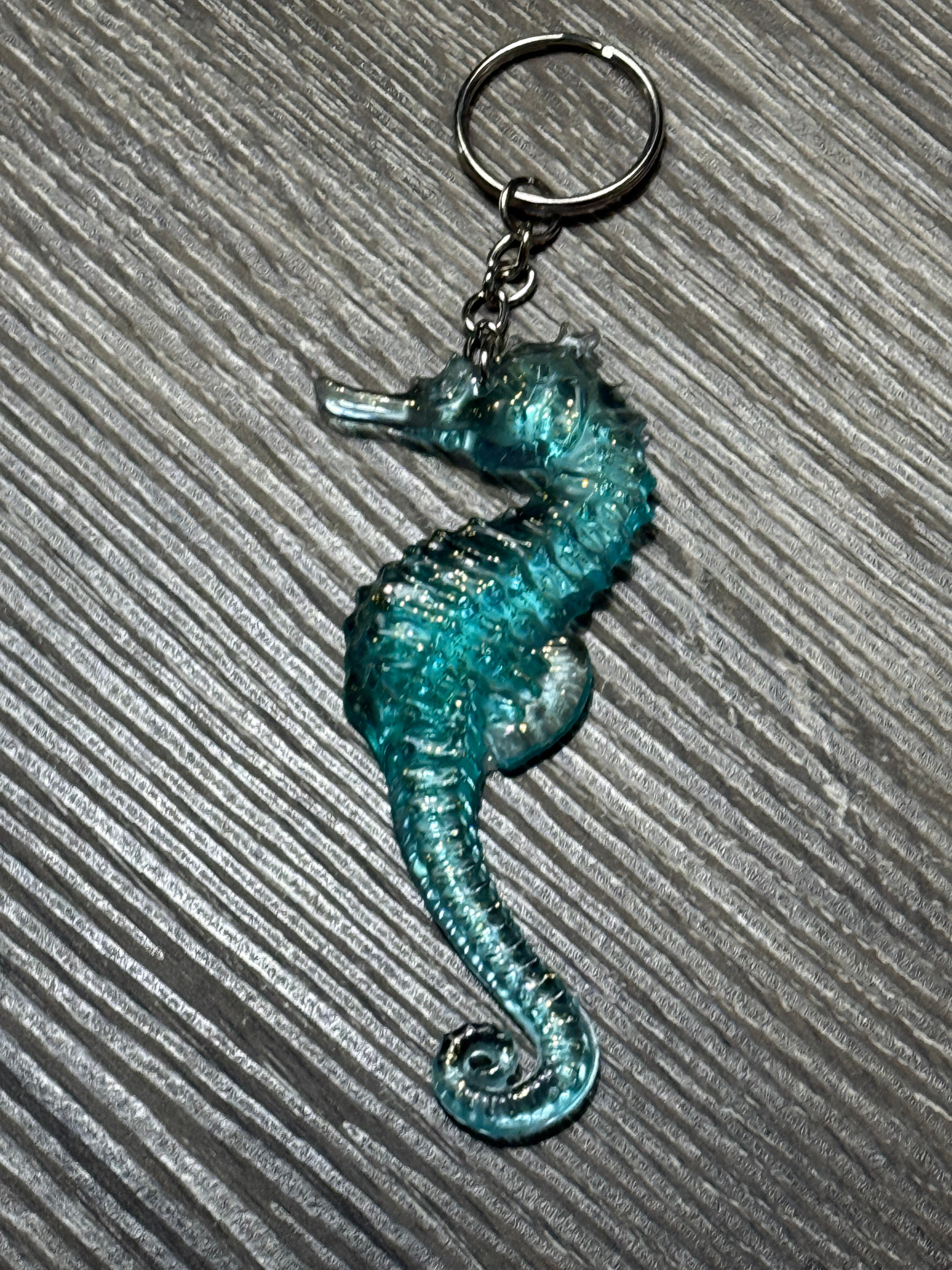 Seahorse Keychain