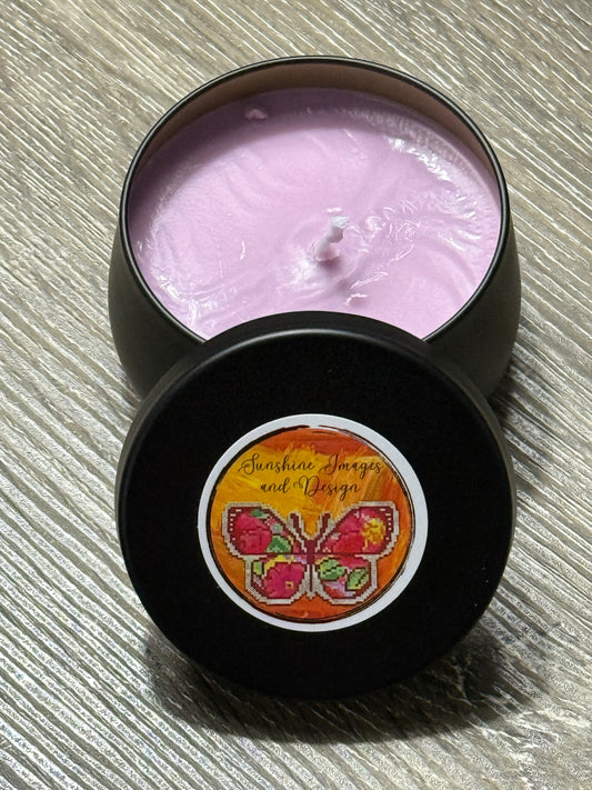 Candle - Squatty Round Tin