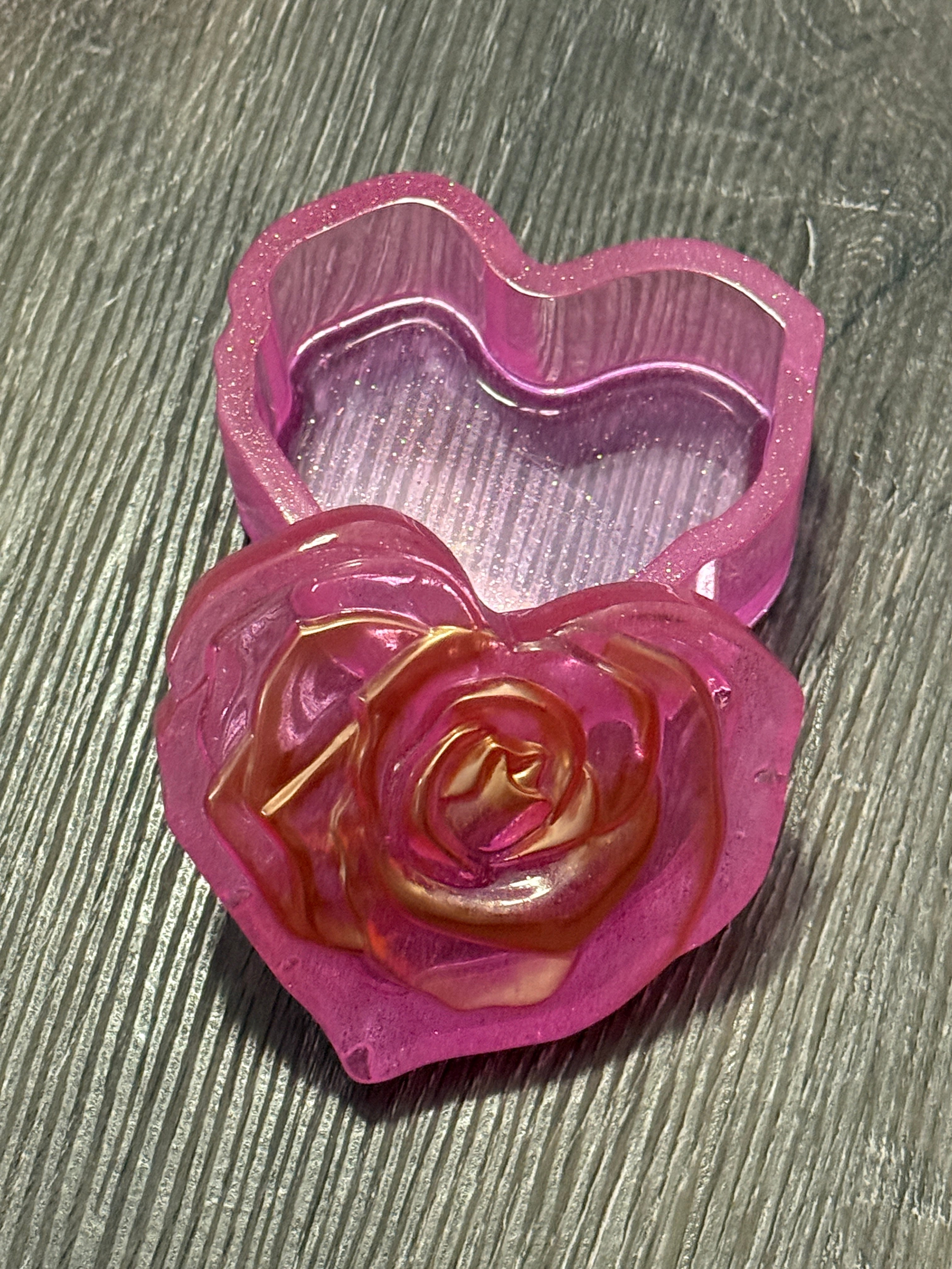 Rose Heart Trinket Dish